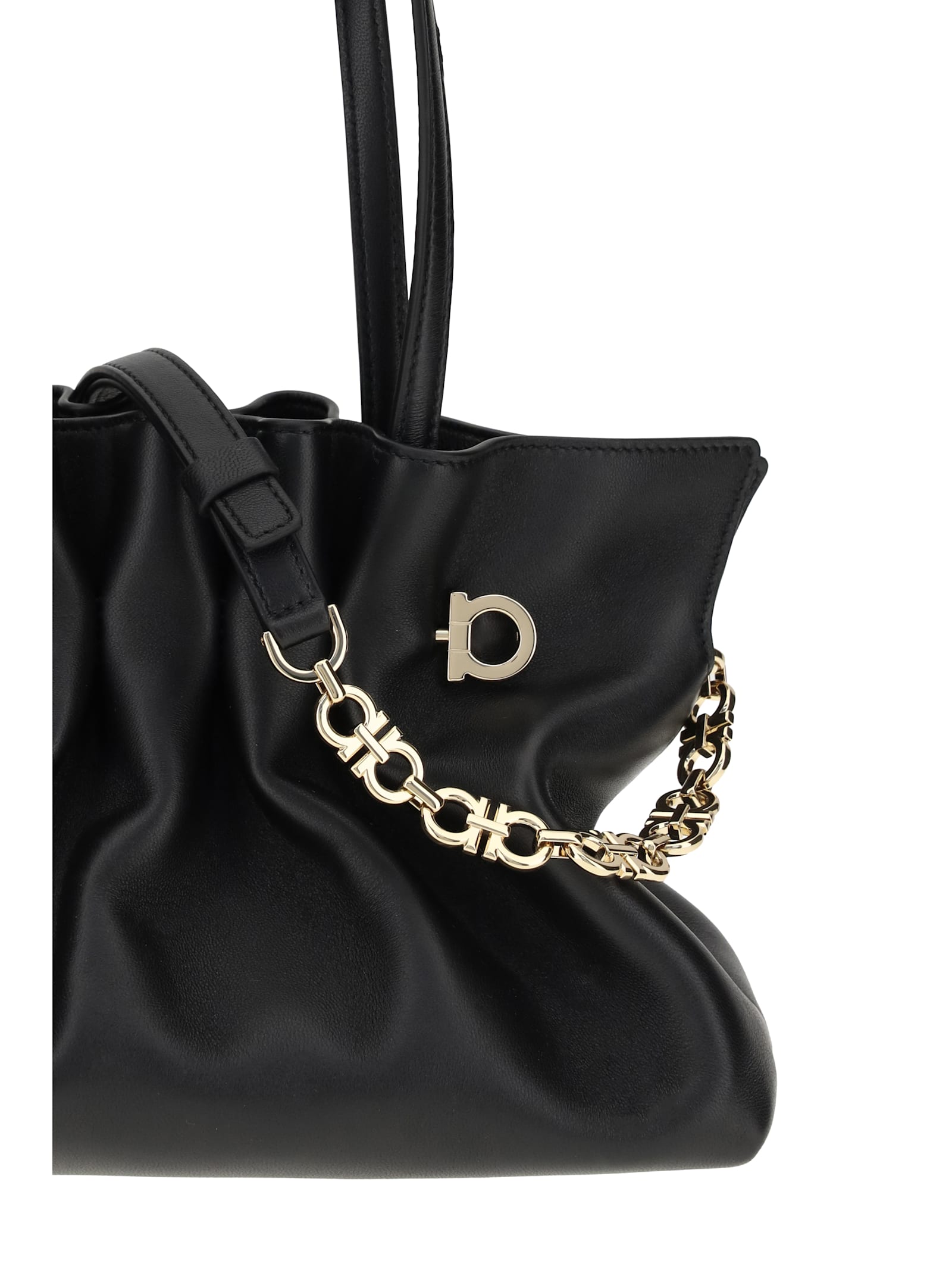 Shop Ferragamo Soft Shoulder Bag