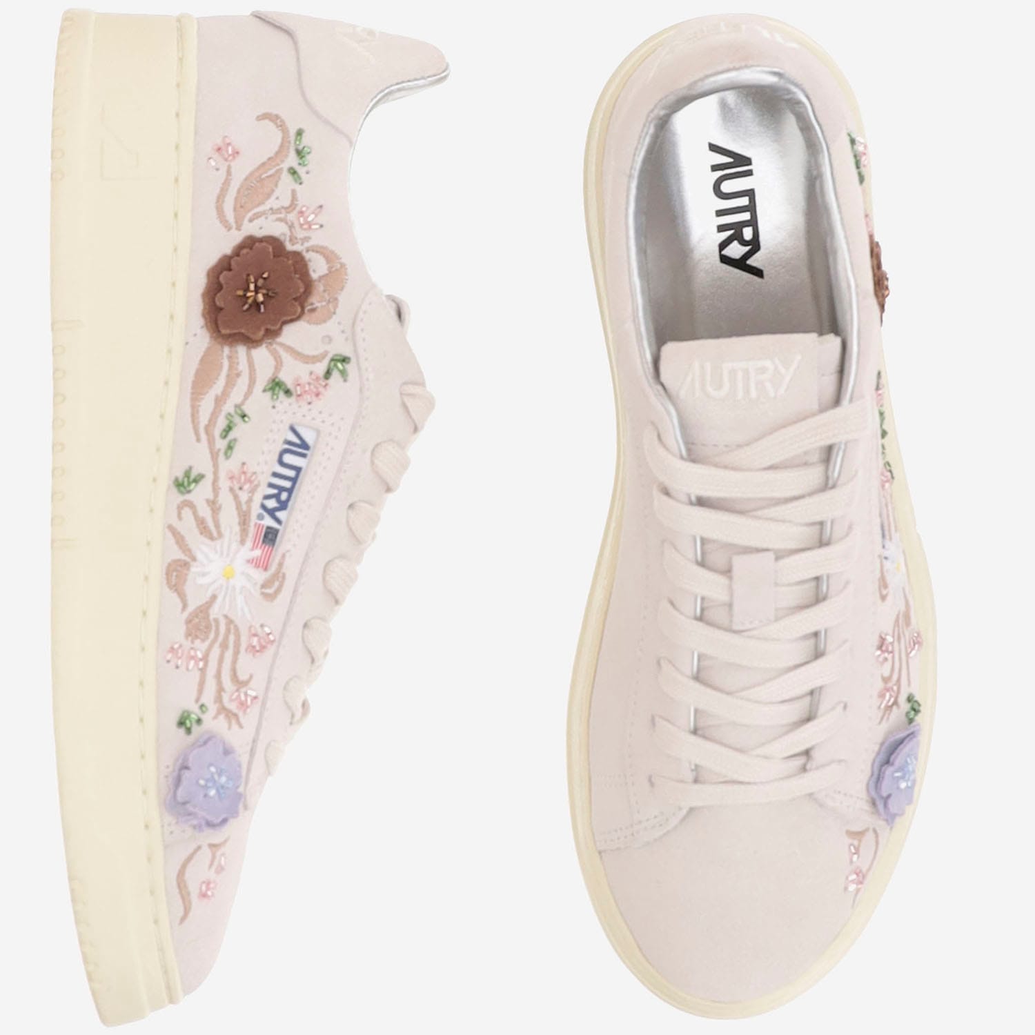 Autry Dallas Low-top Sneakers In White