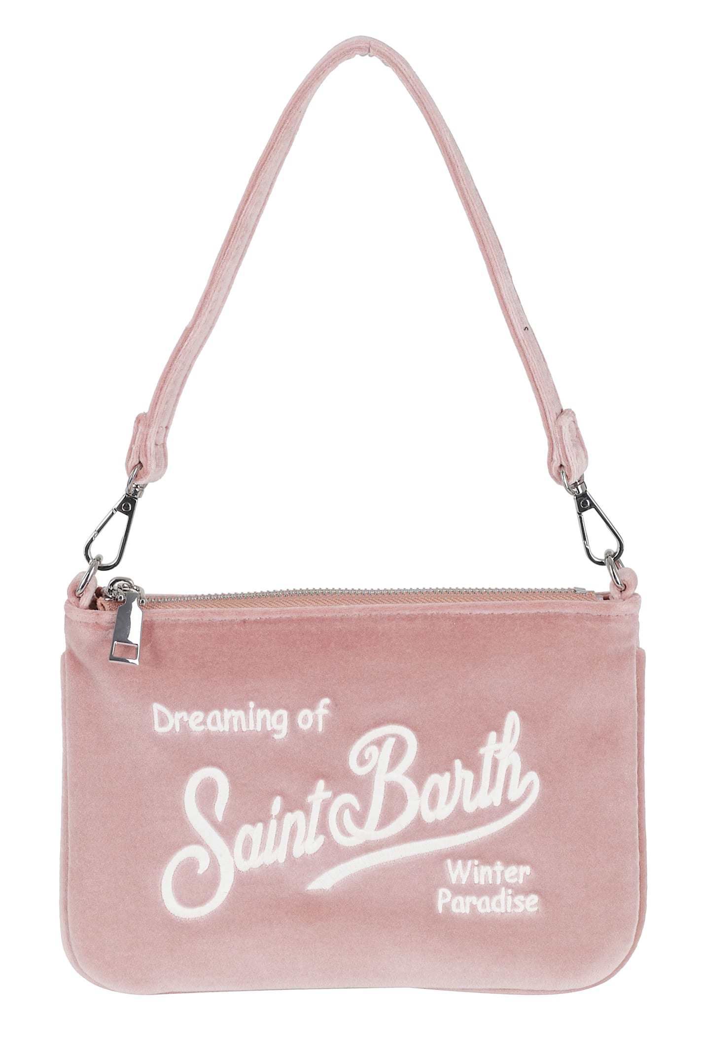 Mc2 Saint Barth Mini Parisienne Clutch Bag In Pink
