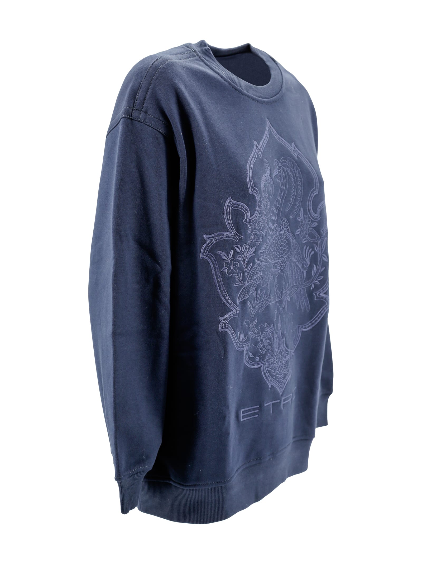 Shop Etro Cotton Sweatshirt