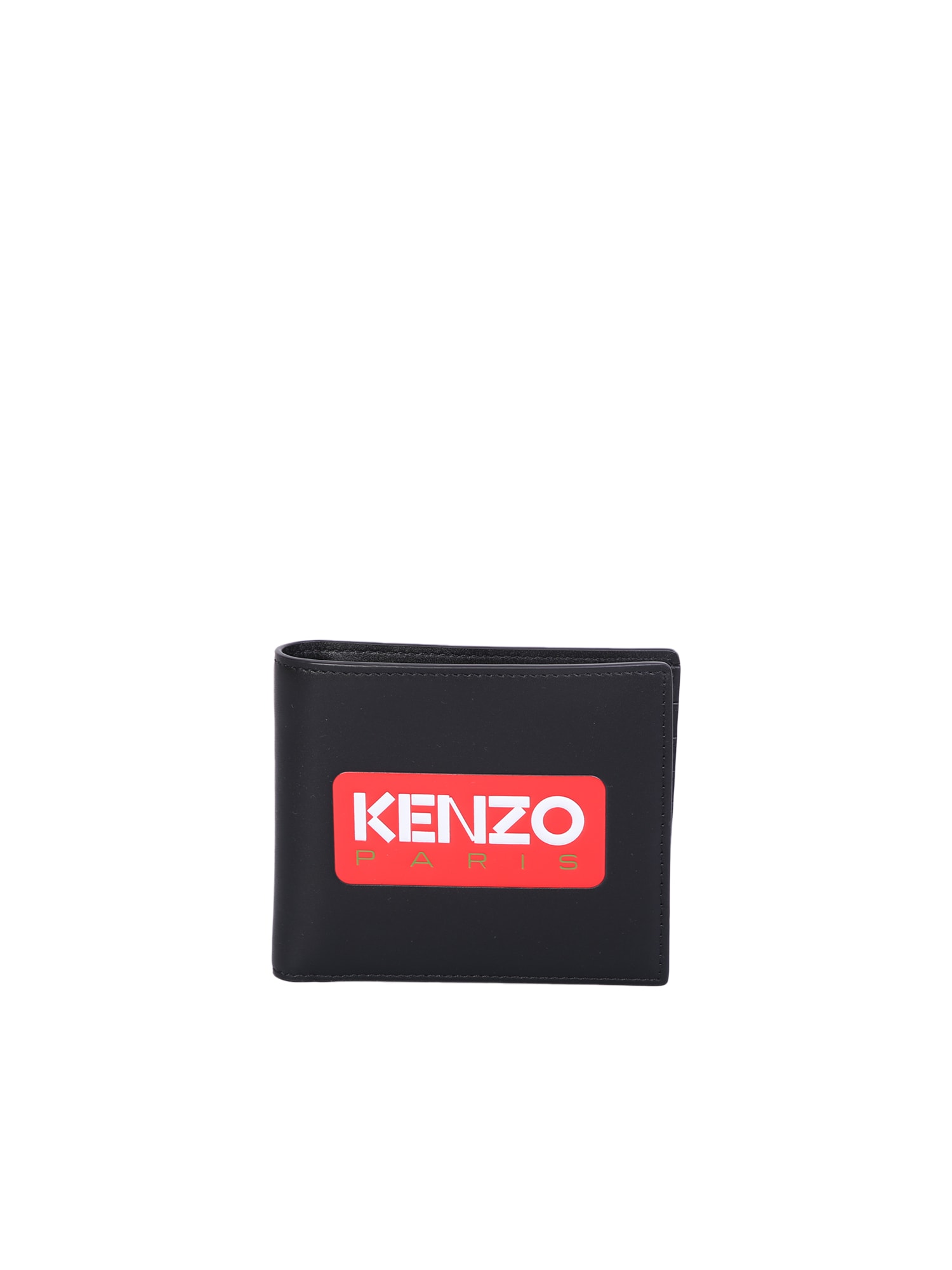 Shop Kenzo Bi-fold Black Wallet