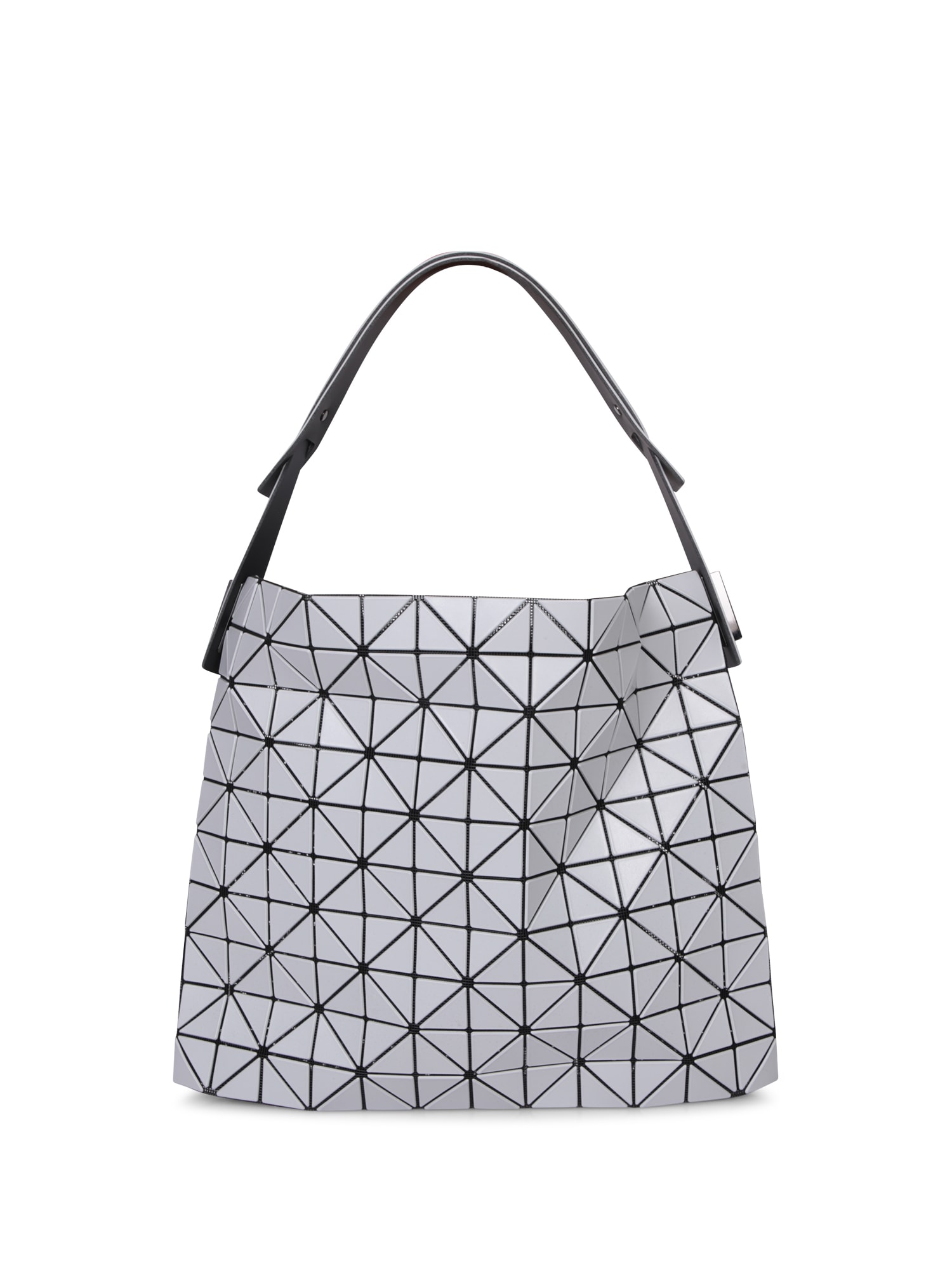 Shop Issey Miyake Matte Baguette Grey Bag