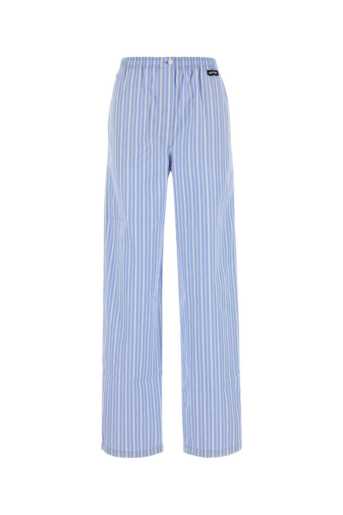 Embroidered Poplin Pyjamas Pant