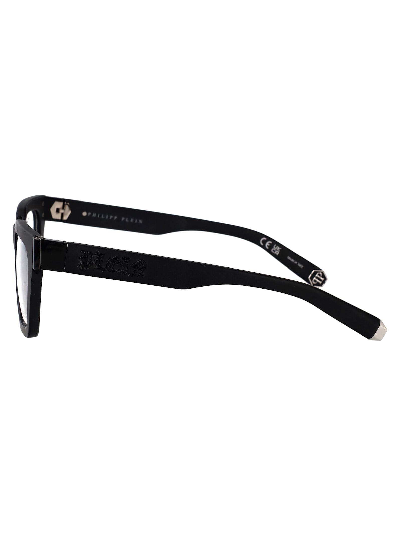Philipp Plein Vpp113m Glasses In 0531 Nero Semilucido Totale