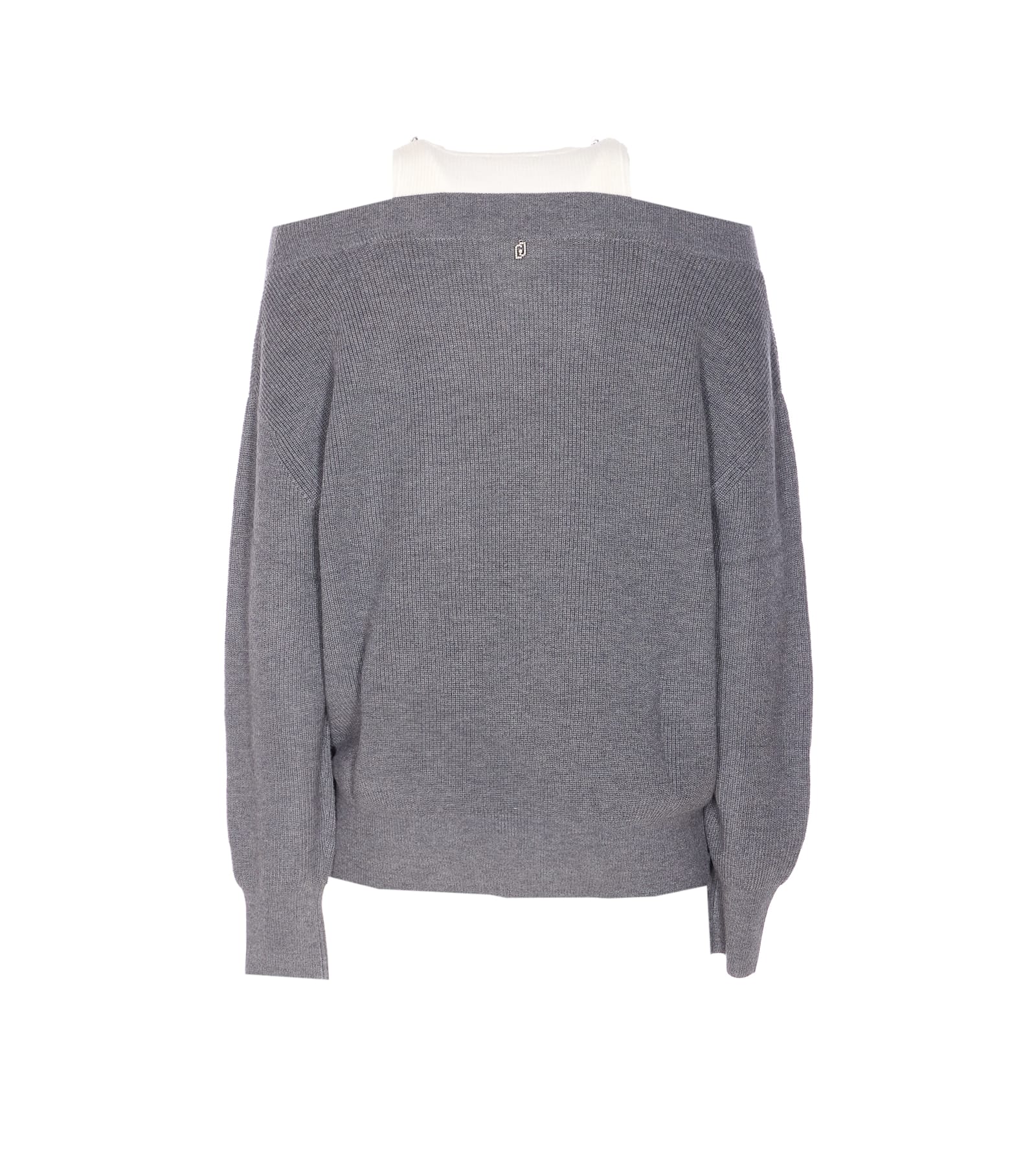 Liu •jo Sweatshirt Liu Jo Woman Color Grey In Gray