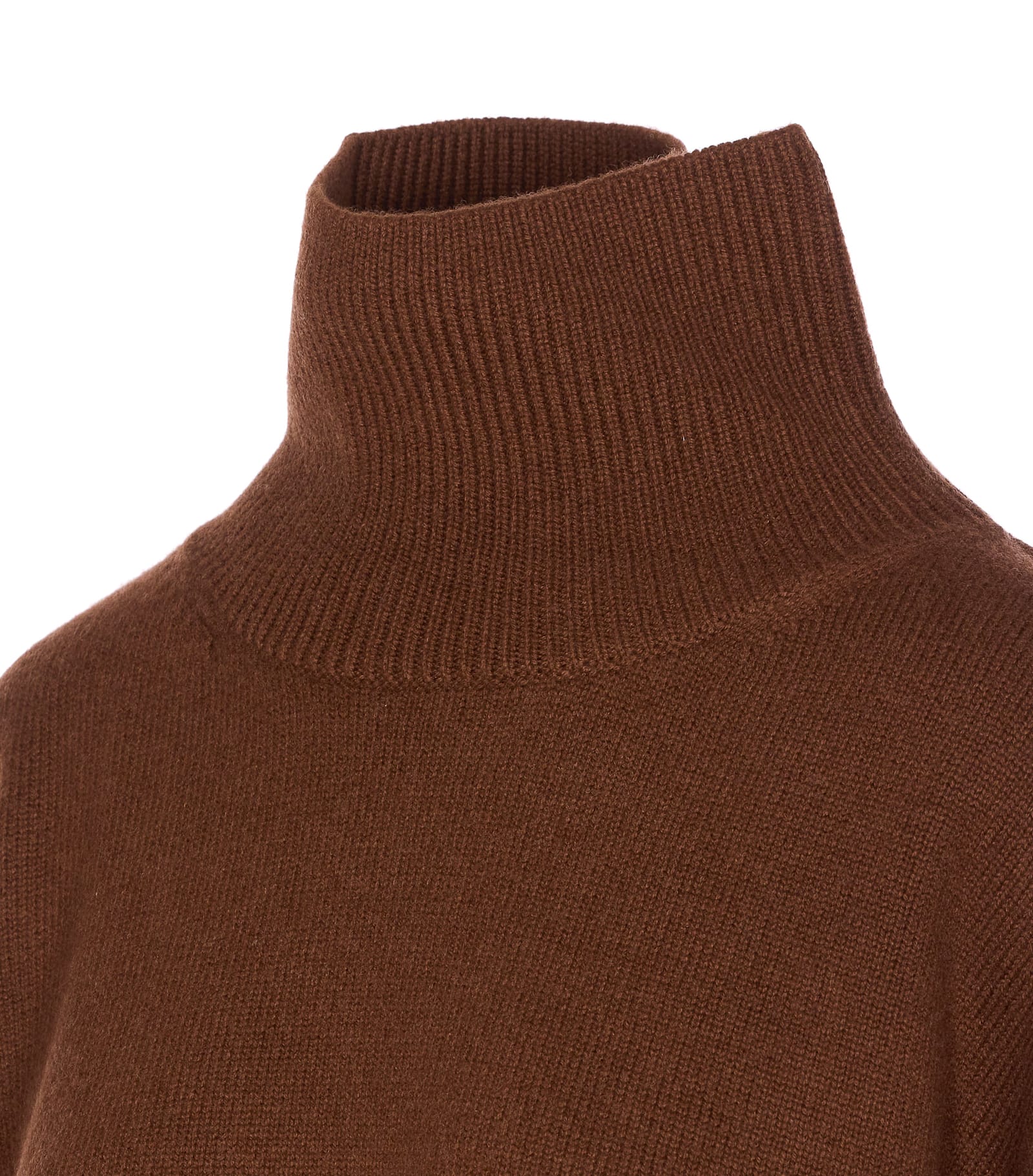 Loulou Studio Luke Stand Sweater In Blue