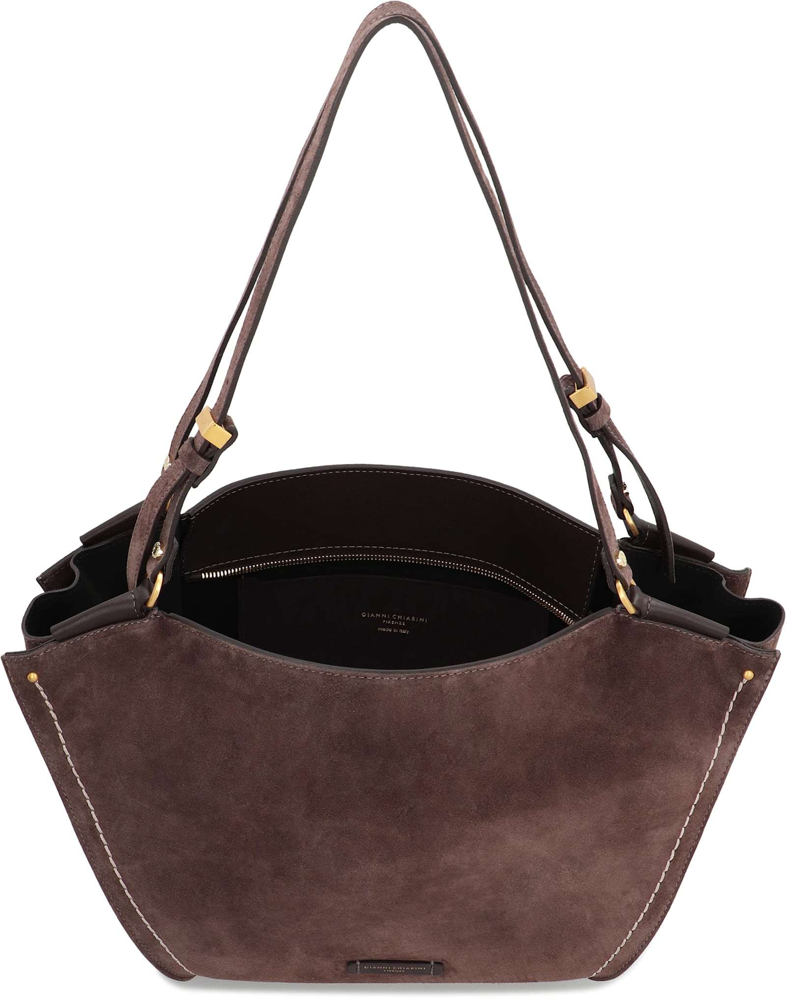 Gianni Chiarini Bloom Tote Bag In Brown