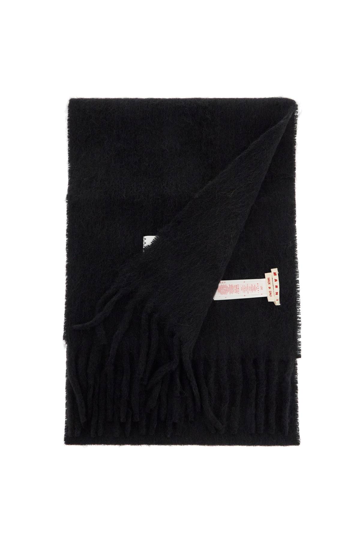 Shop Marni Brushed Alpaca In Black (black)