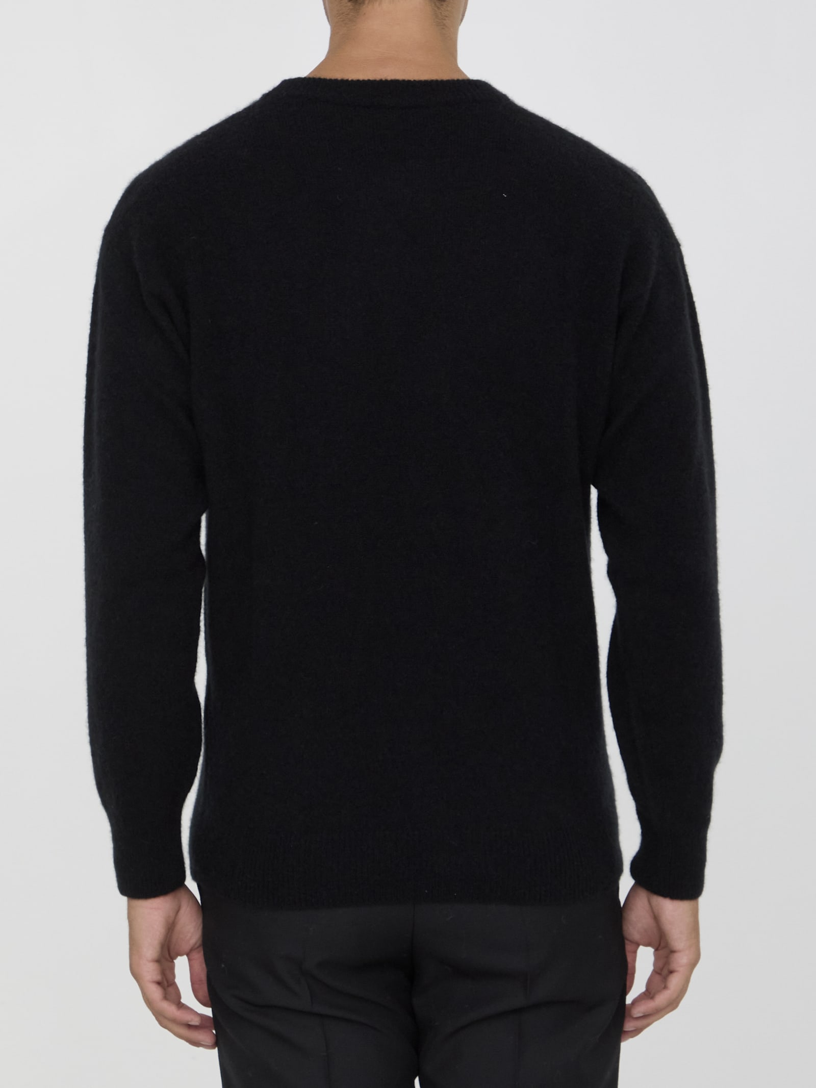 Shop Roberto Collina Cashmere Sweater In Black