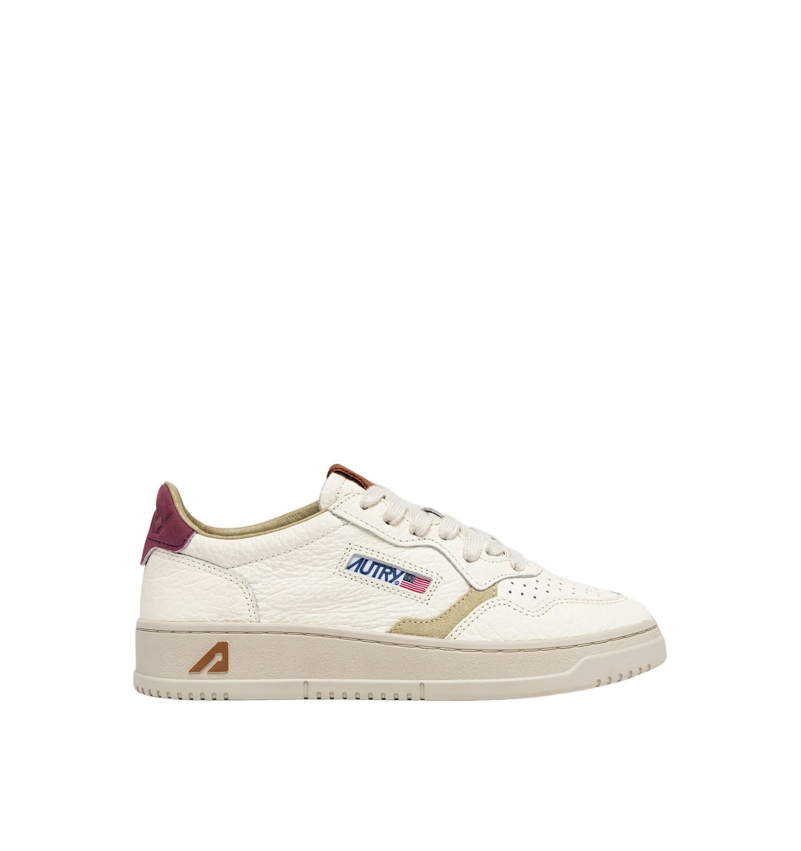 Autry Medalist Low Nbk Ele Suede Brg Brn