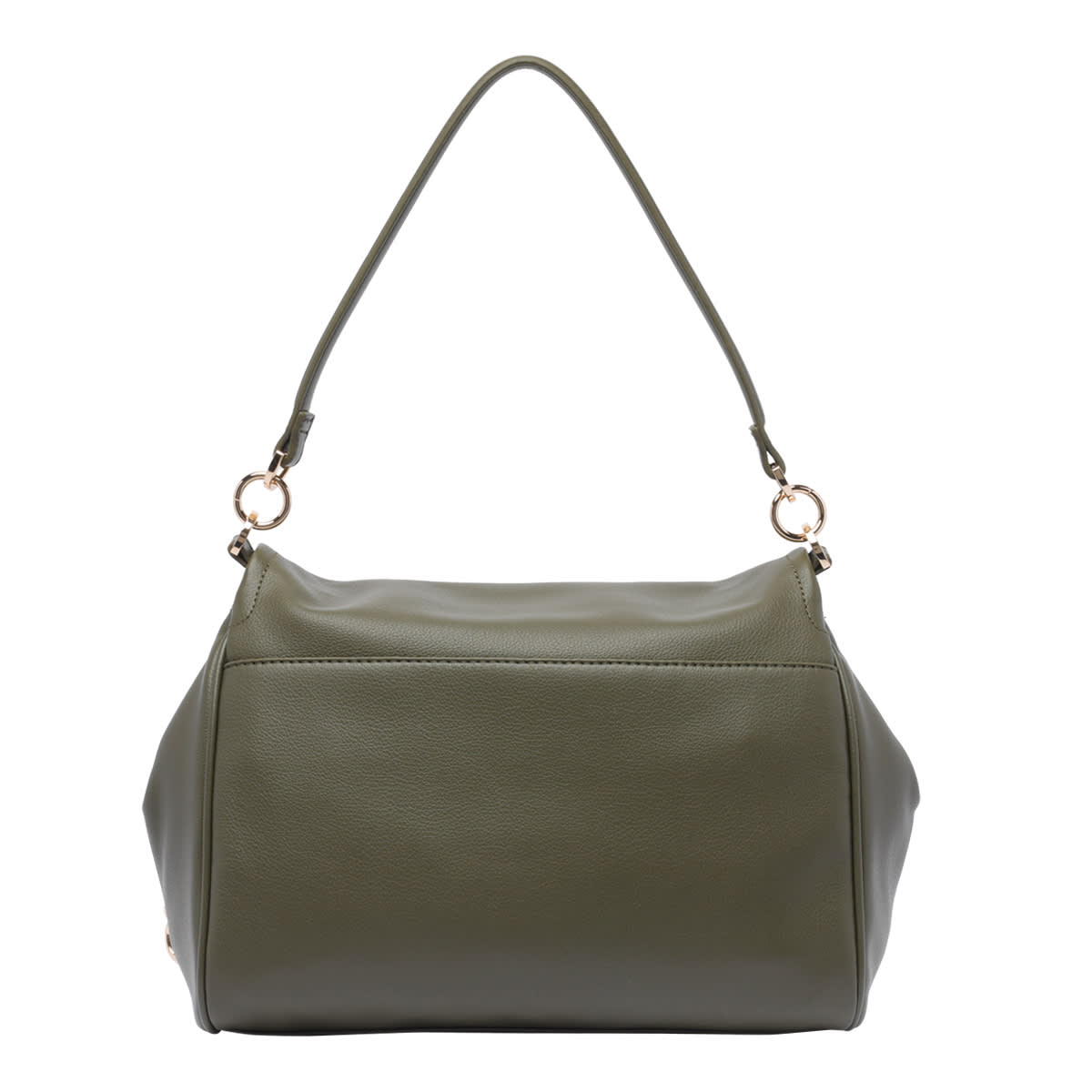Liu •jo Logo Shoulder Bag In Green