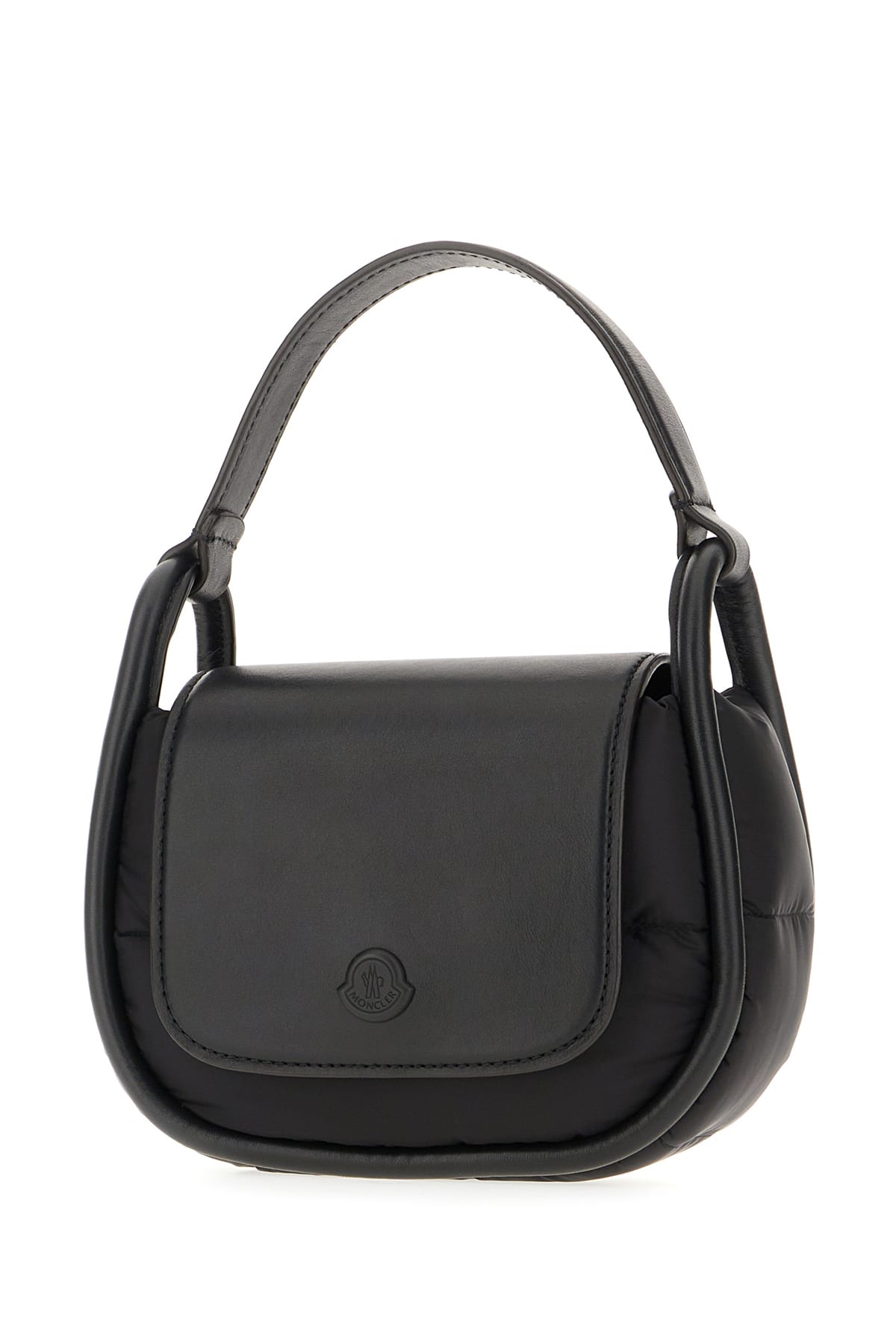 Moncler Black Nylon Mini Tiarna Handbag In Black