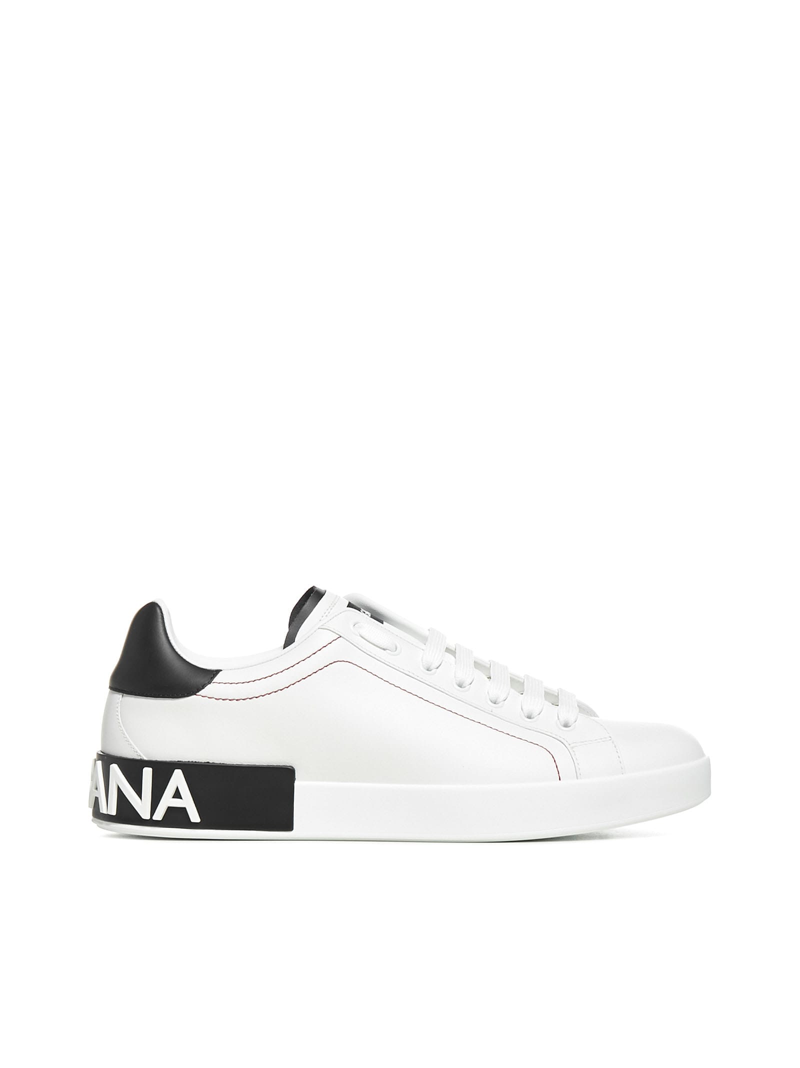 Shop Dolce & Gabbana Sneakers In Bianco Nero