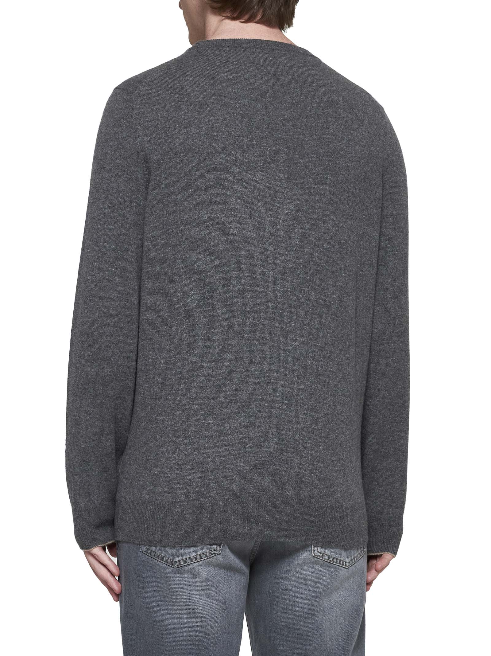 Shop Brunello Cucinelli Sweater In Grey