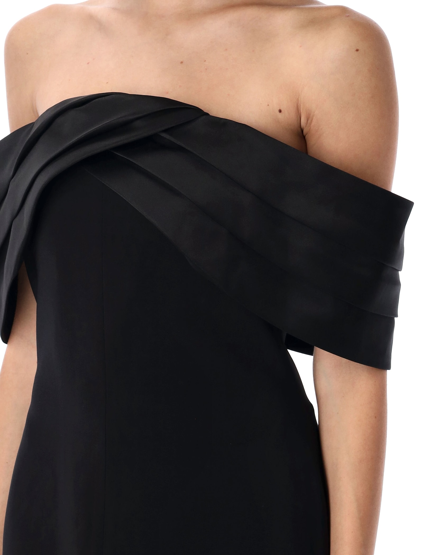 Shop Anine Bing Fleur Mini Dress In Black