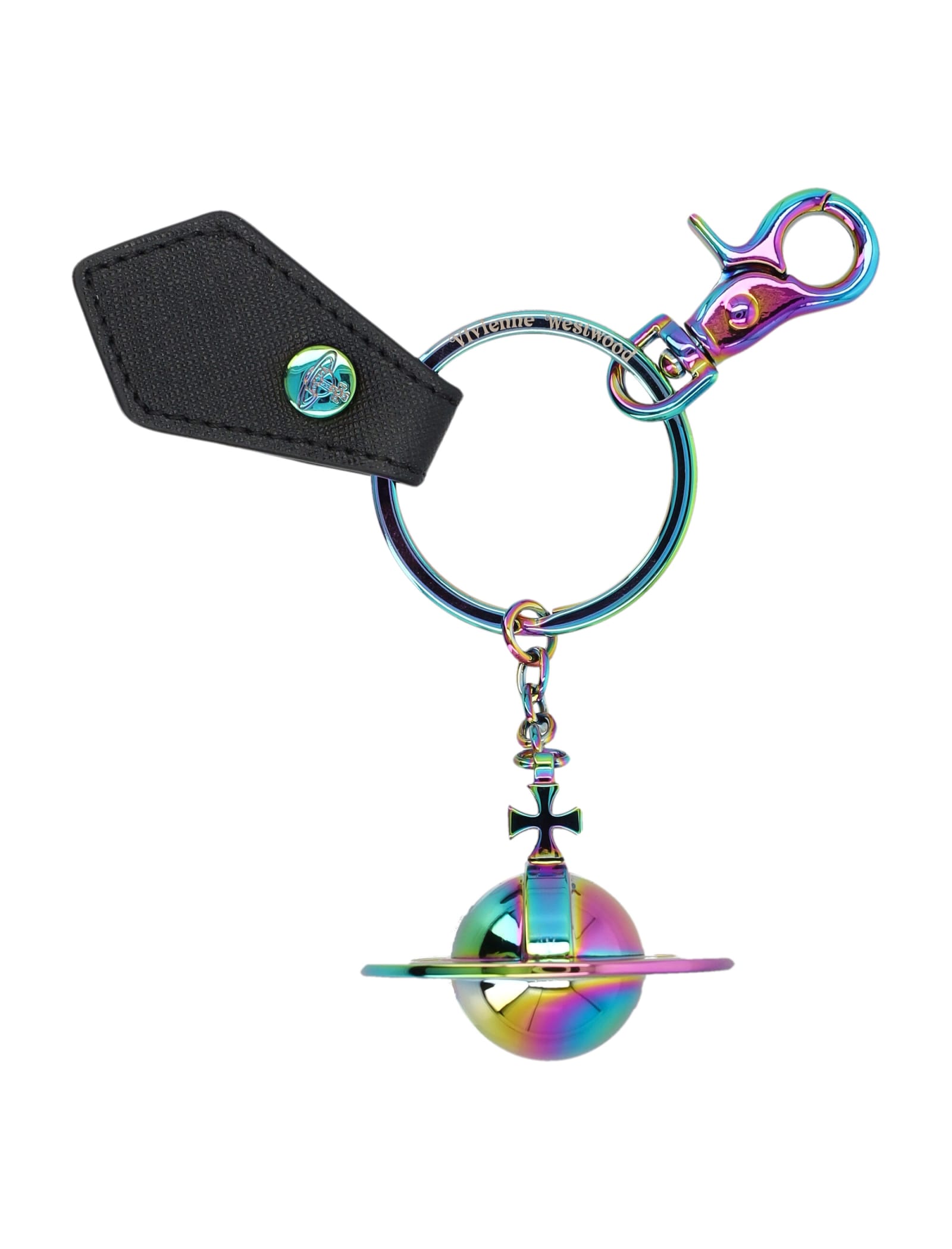 3d Orb Iridescent Keyring