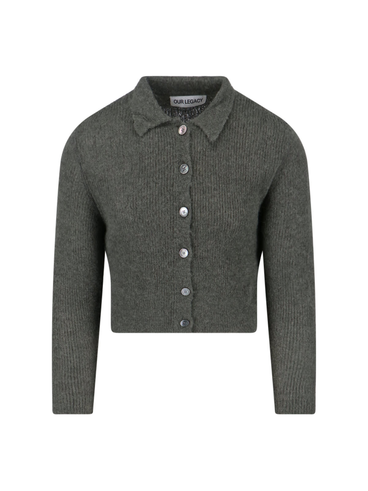 mazzy Crop Knit Cardigan
