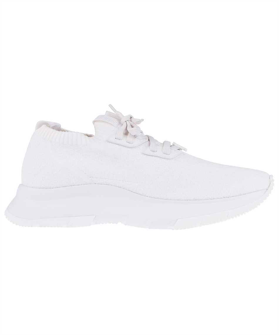 Gianvito Rossi Fabric Low-top Sneakers In White