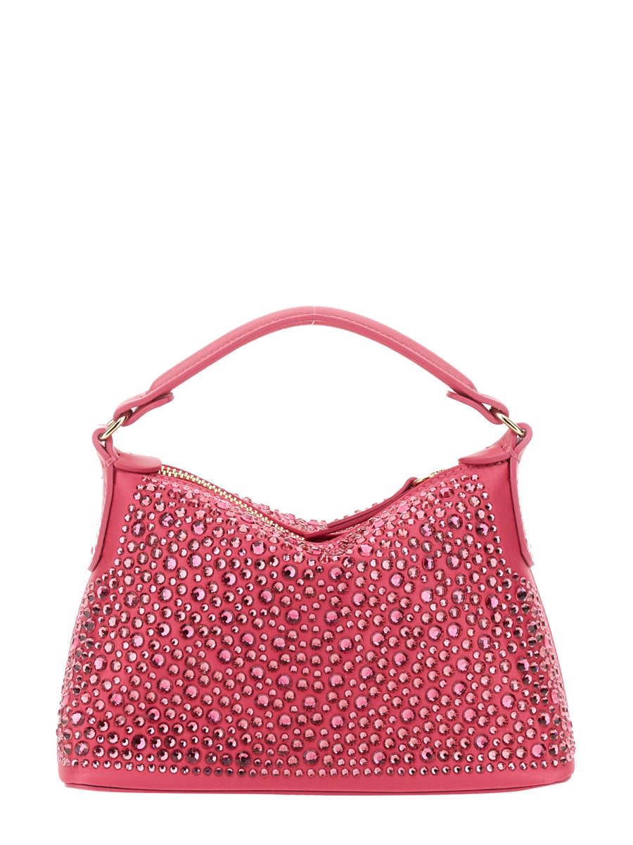 Liu-Jo Mini Hobo Bag With Rhinestones