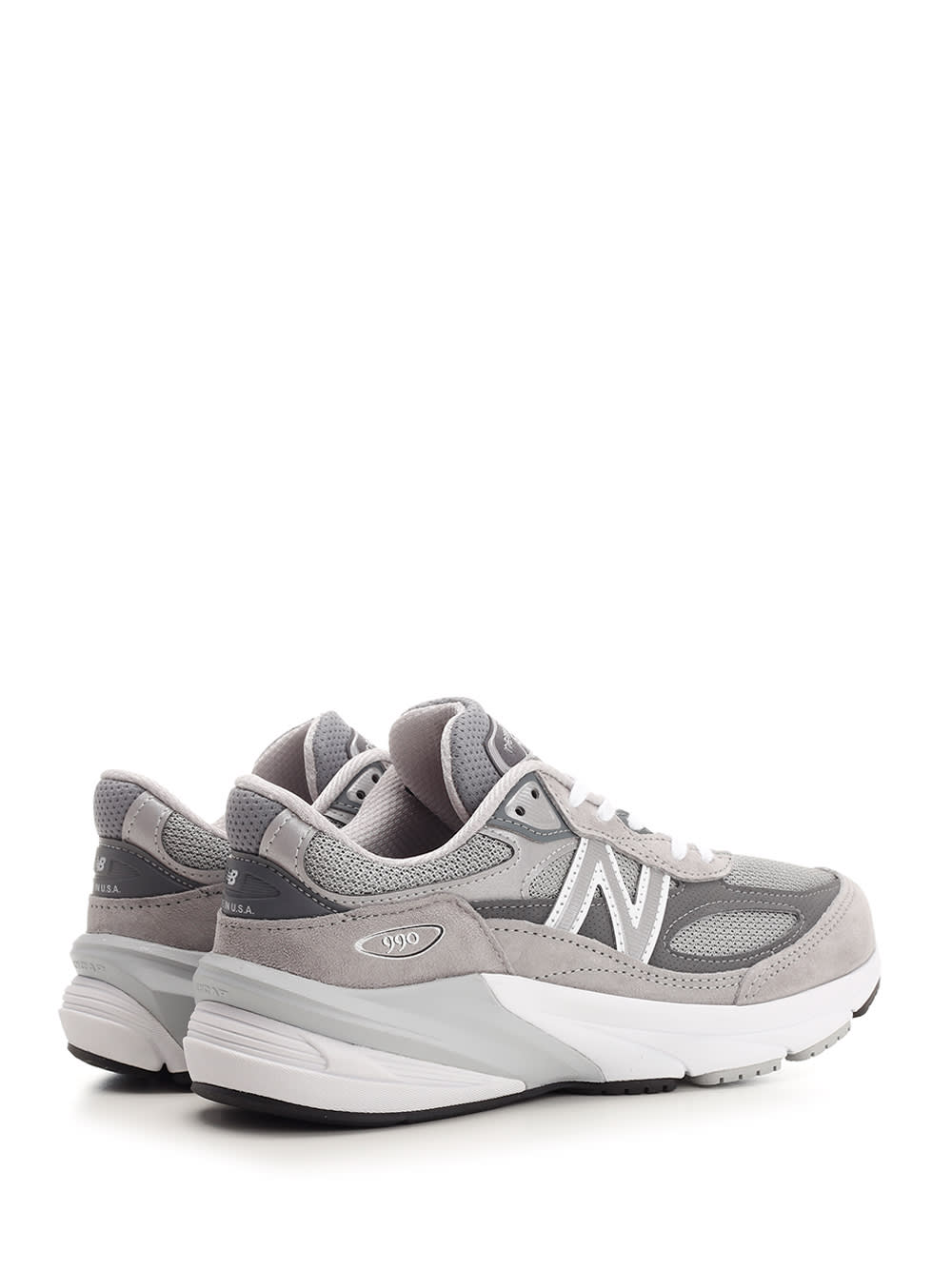 Shop New Balance Grey 990 Sneakers