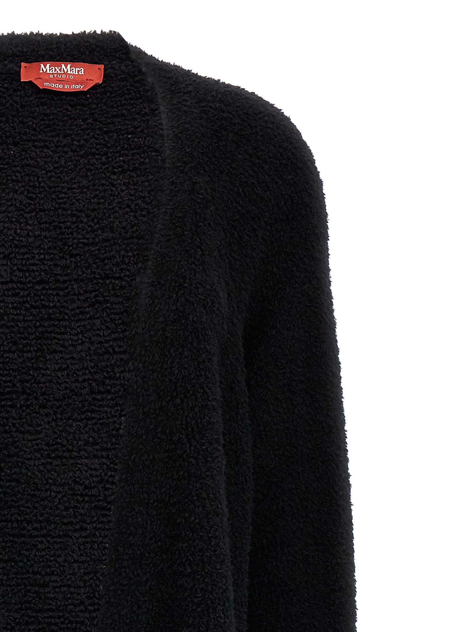 Max Mara Pireo Sweaters And Cardigans Black In Black