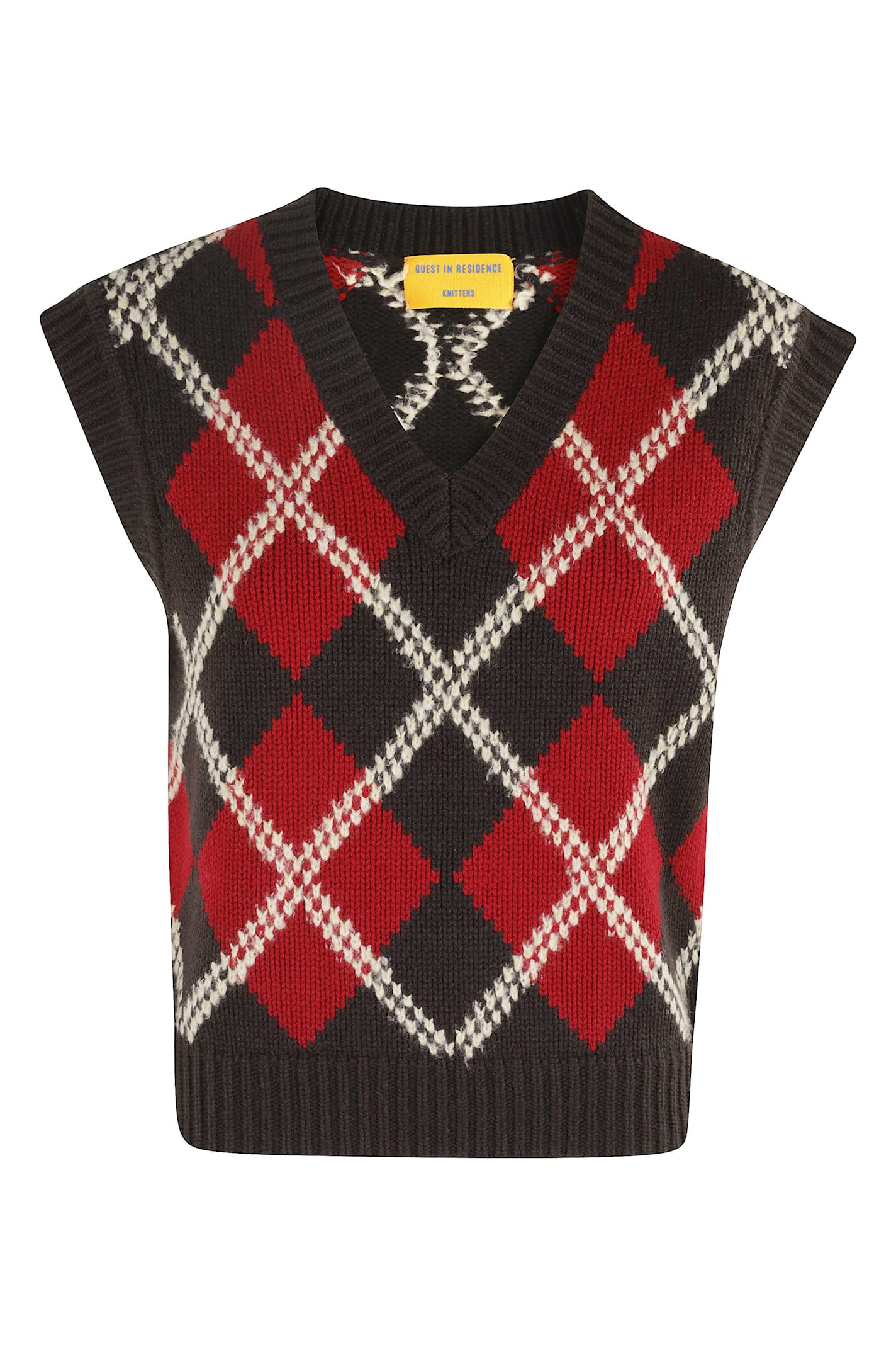 Guest In Residence Argyle Vest