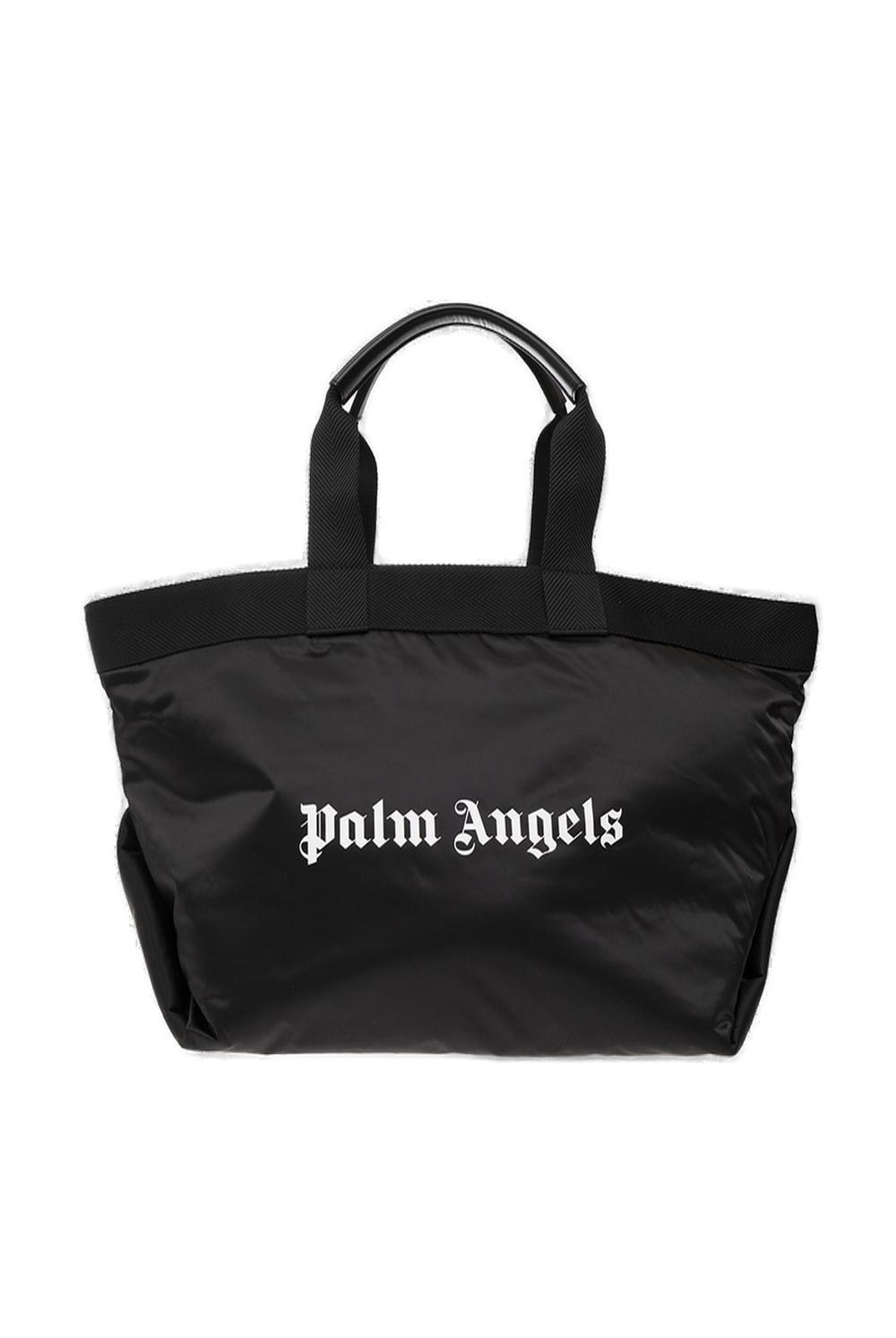 Palm Angels Logo Printed Tote Bag