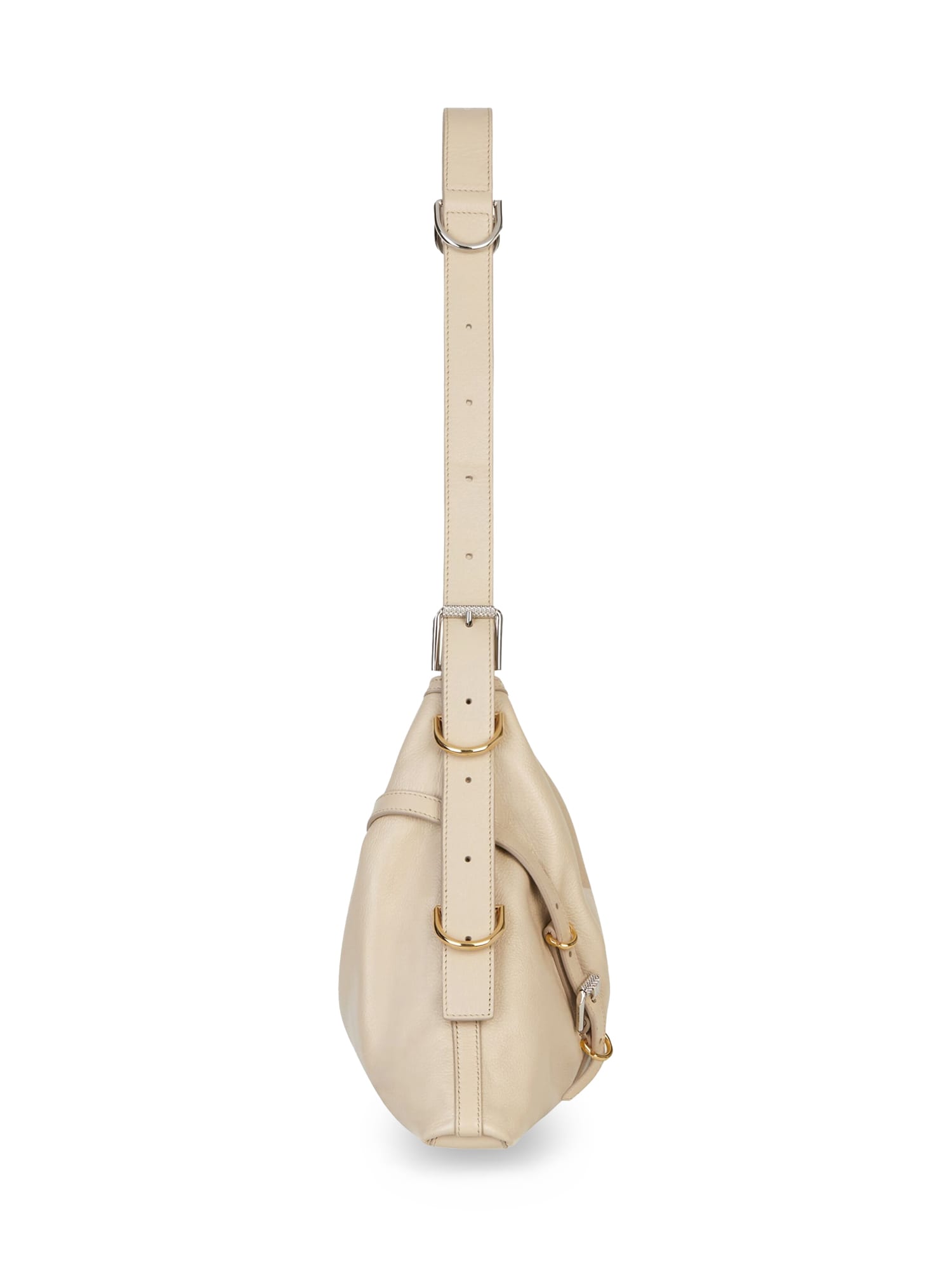 Givenchy Medium Voyou Shoulder Bag In Natural Beige