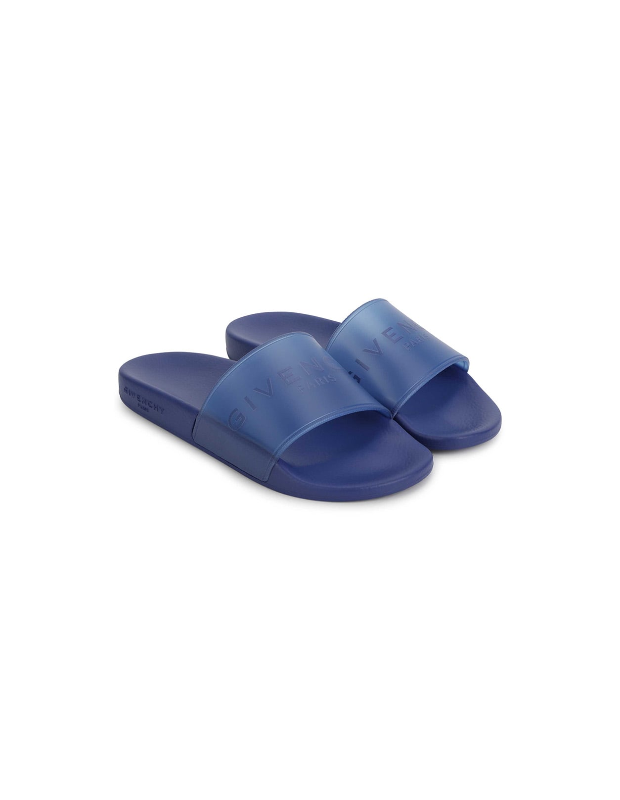 Givenchy Blue Slipper With Logo