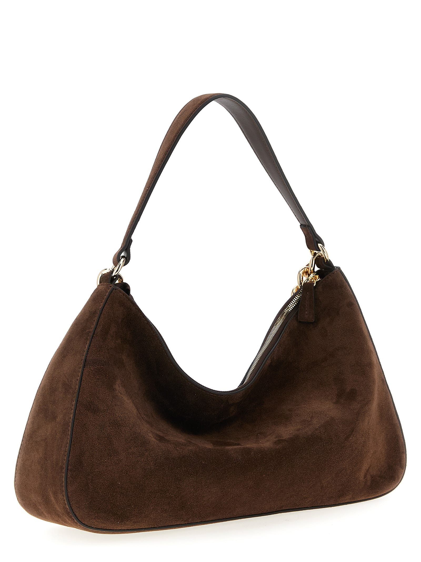 Twinset Liliane Medium Shoulder Bag In Brown
