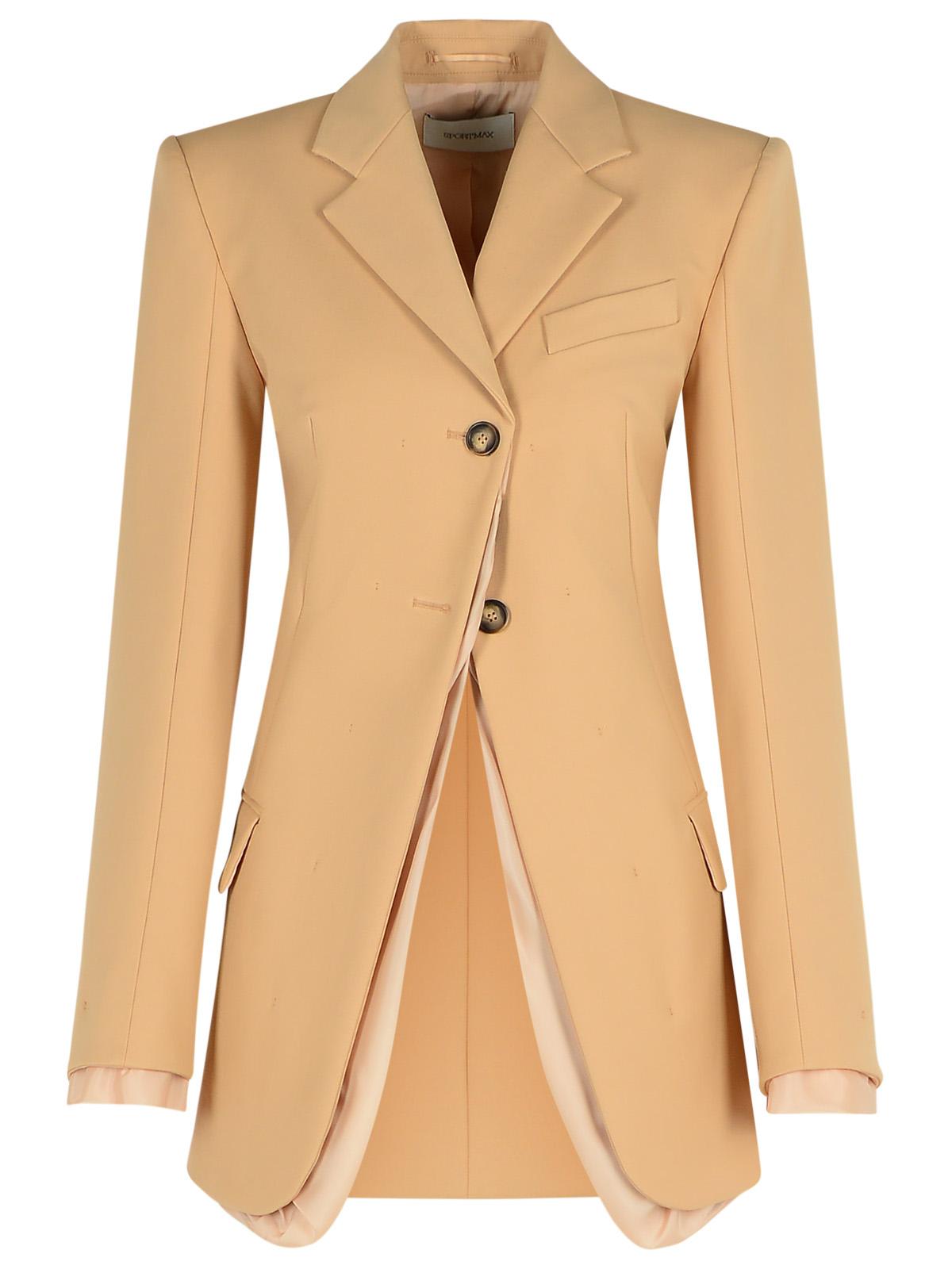 adurre Beige Cotton Blend Blazer