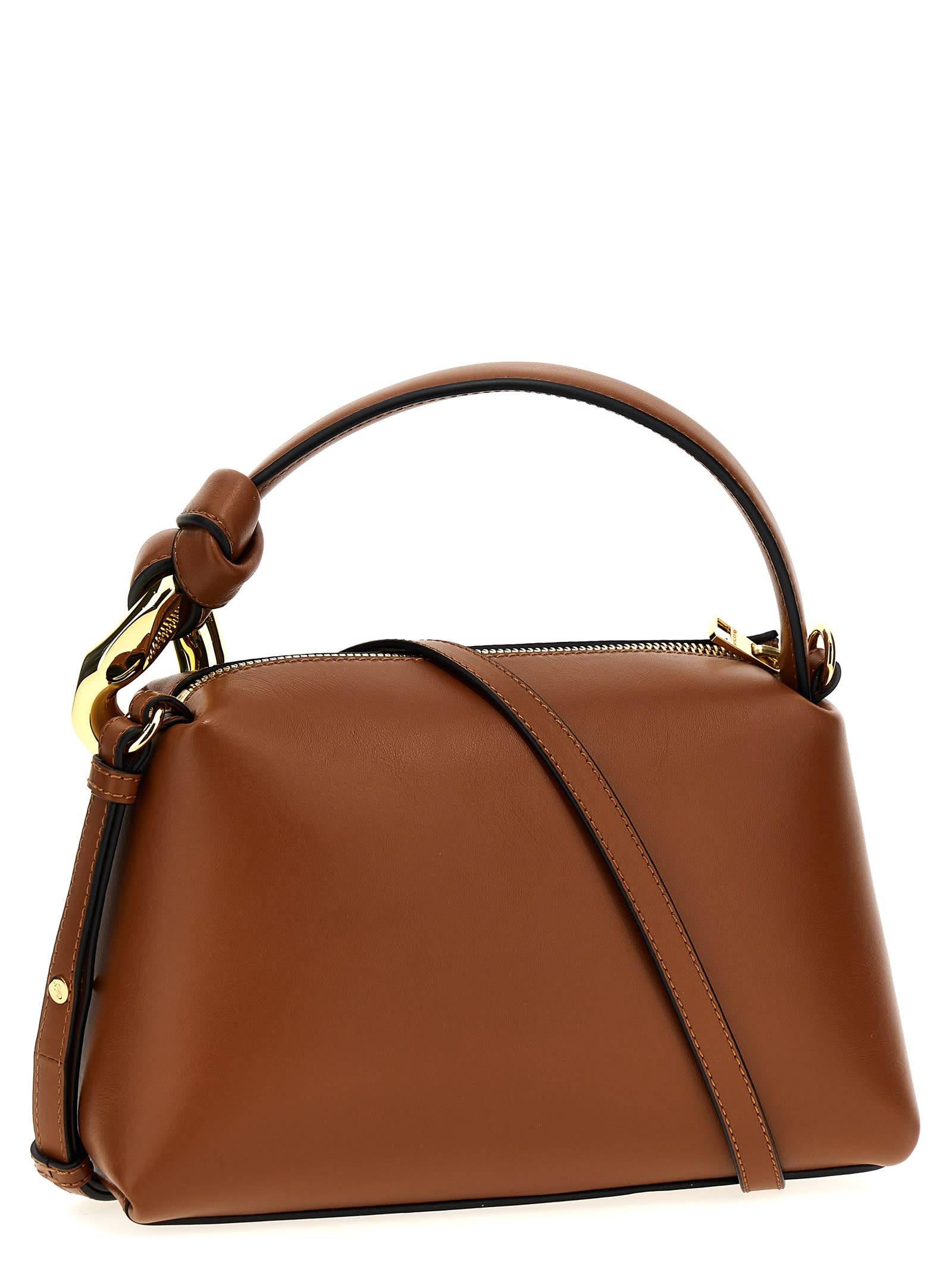 Jw Anderson J. W. Anderson The Jwa Corner Bag Small In Tan