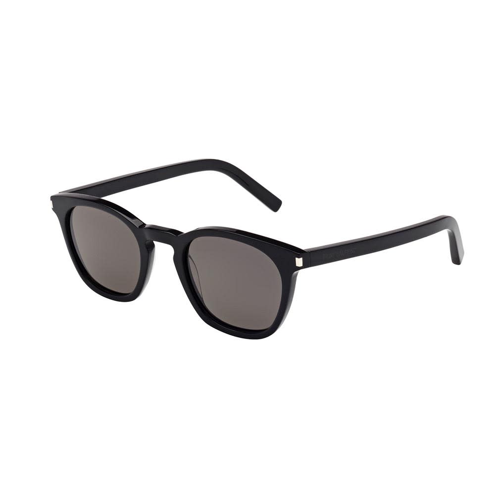 Saint Laurent Sunglasses In Nero/grigio