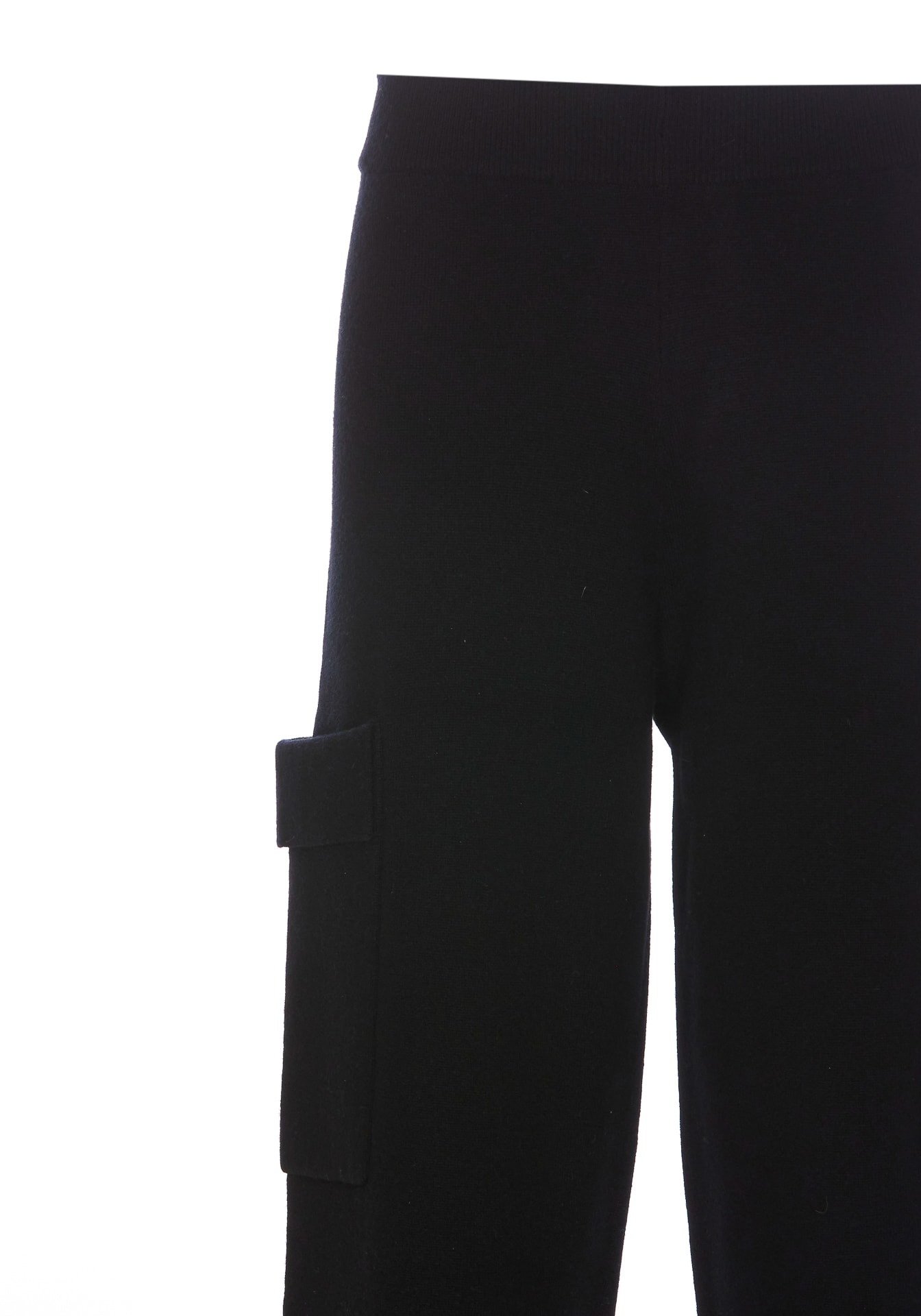 Shop Allude Pants In Black