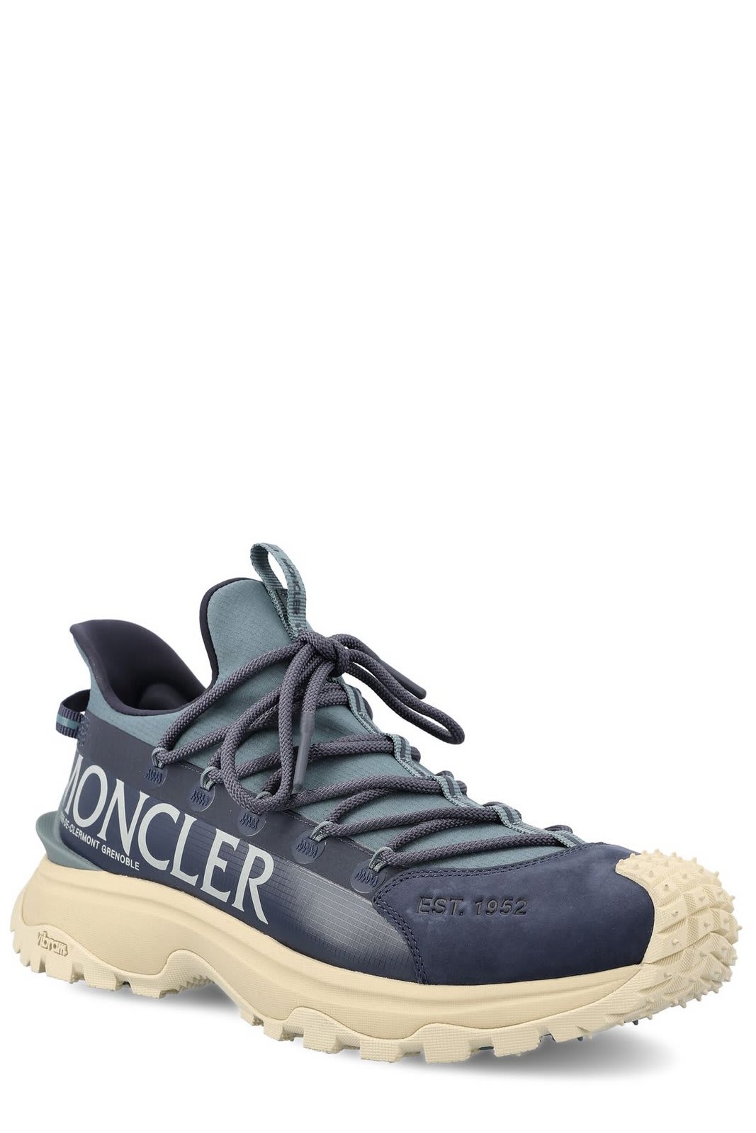 Shop Moncler Trailgrip Lite 2 Trainers In Blue