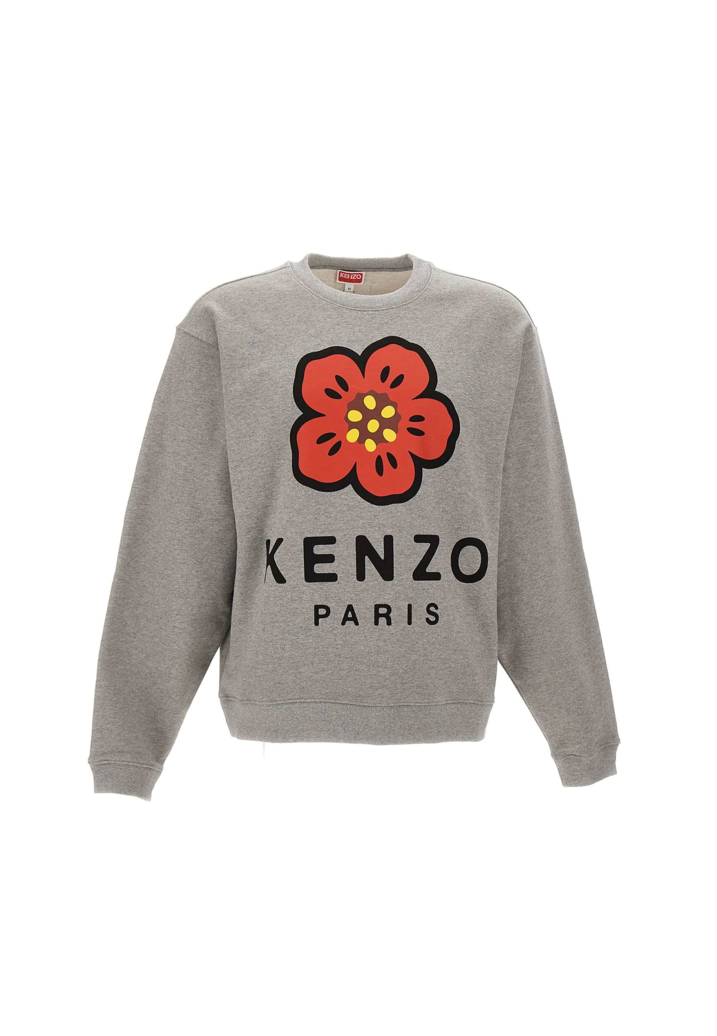 Kenzo Paris Cotton Sweatshirt seasonal Logo Classic
