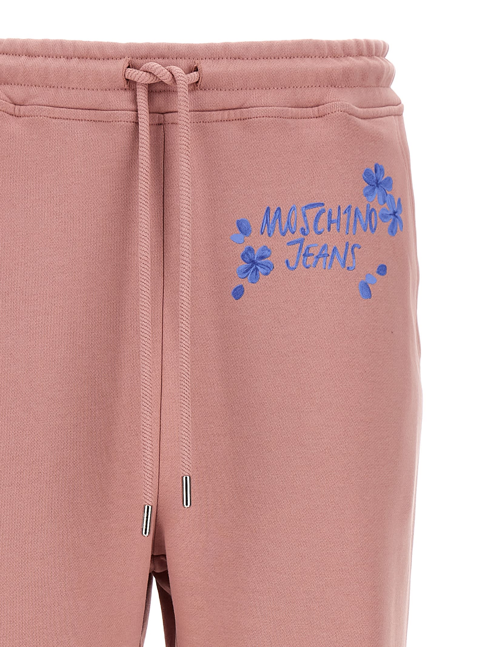 Shop M05ch1n0 Jeans Sweatshirt Pants In Pink