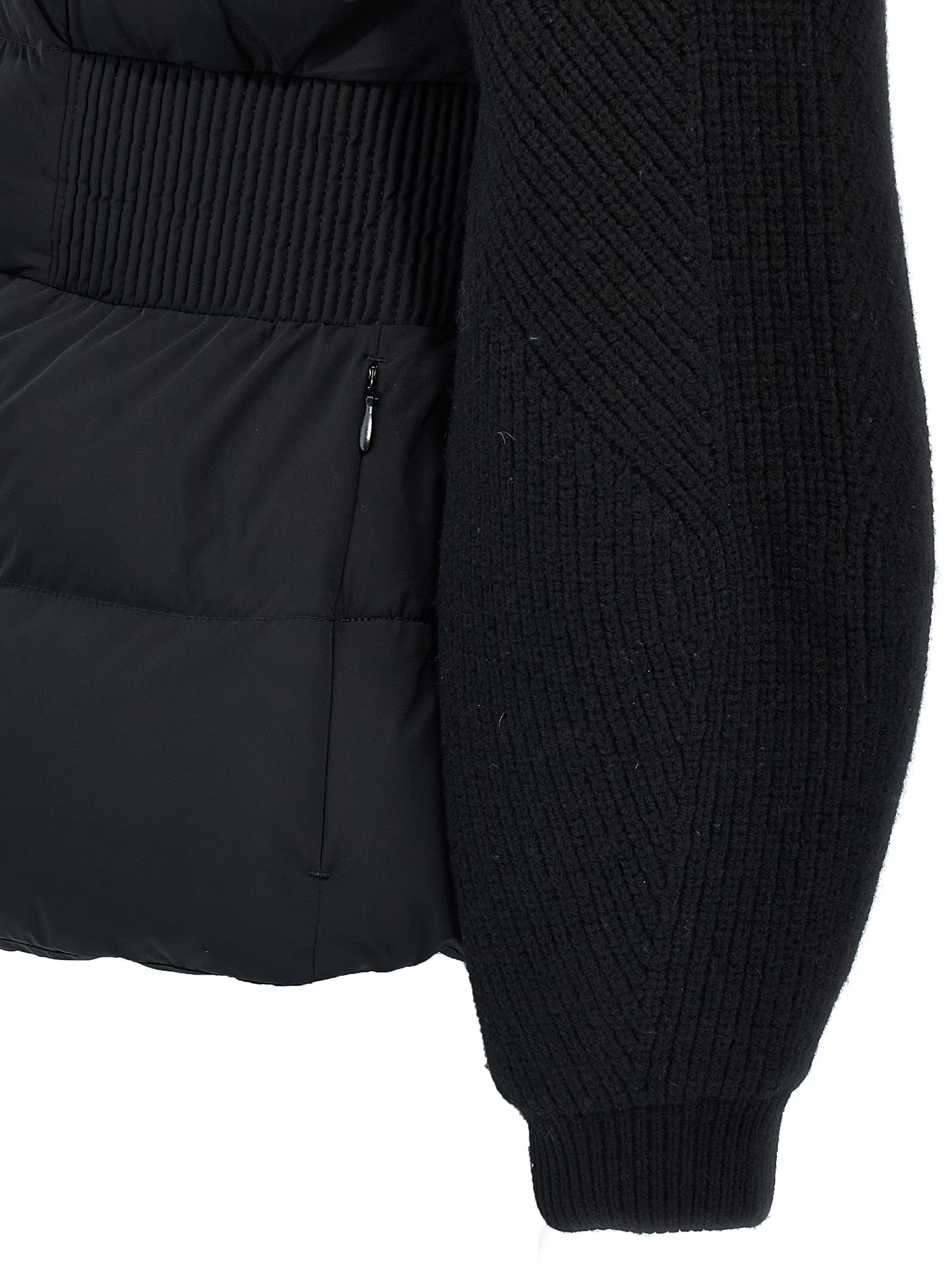 Shop Mackage Foxy Down Jacket In Black