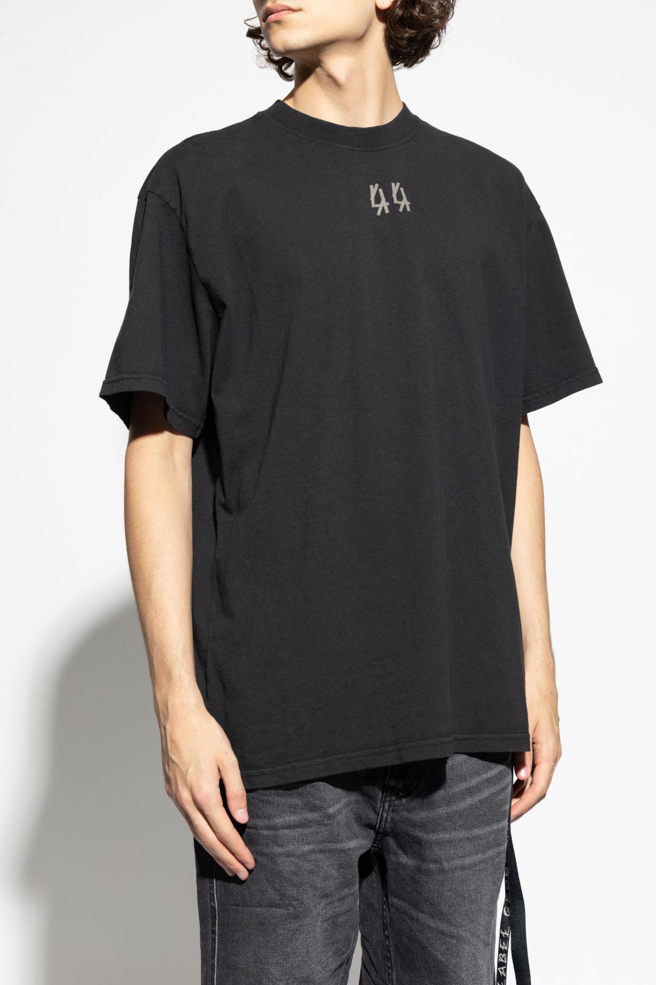 44 Label Group Classic 44 T-shirt In Black
