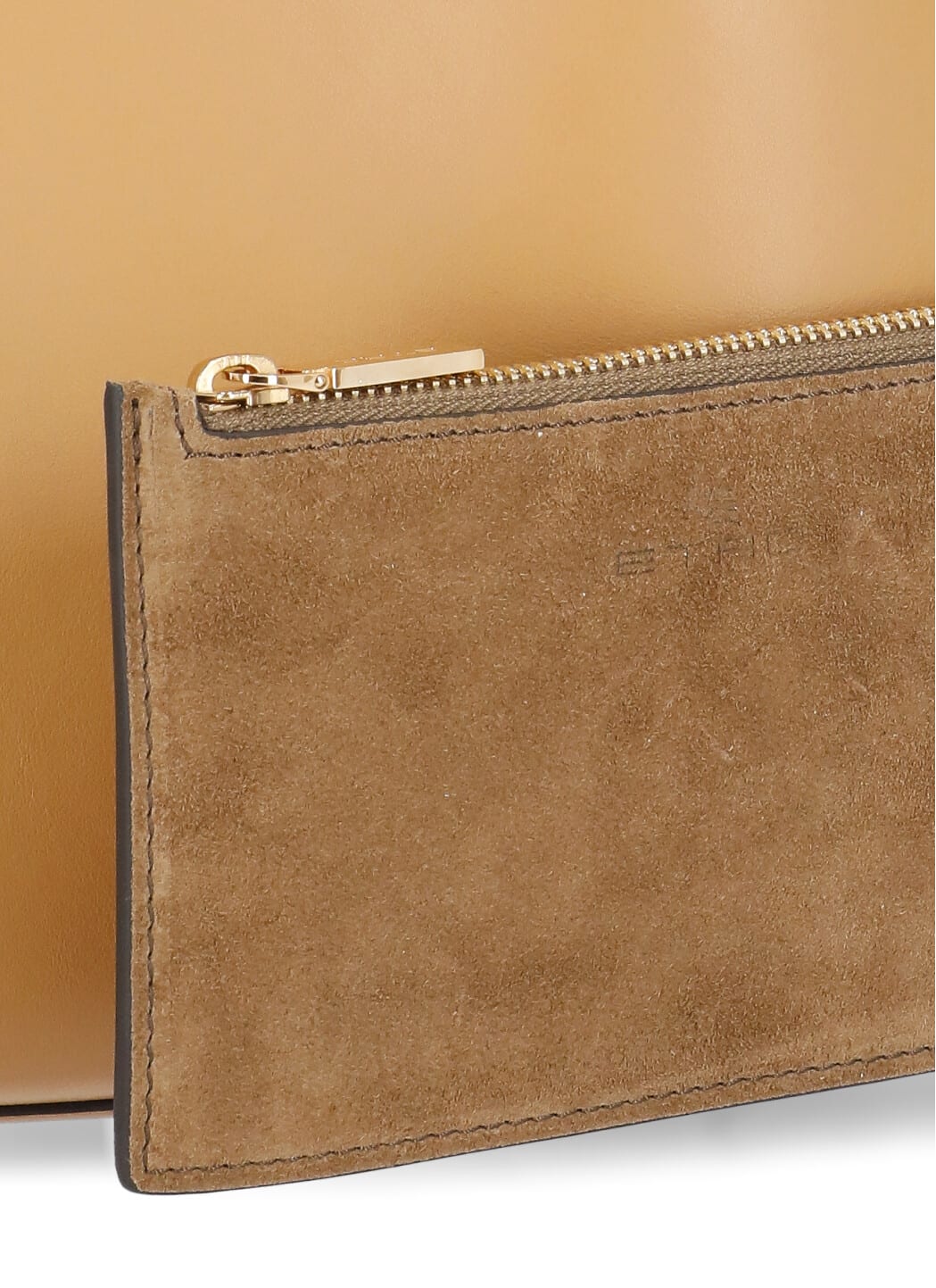 Etro Light Brown Medium Vela Bag In Beige