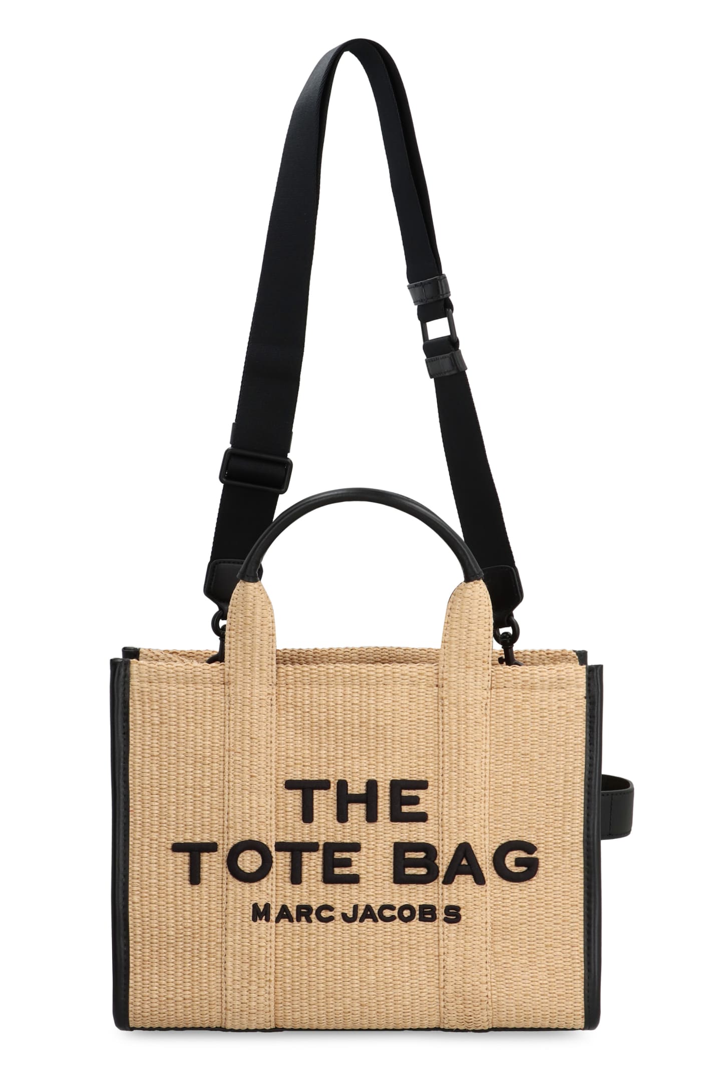 Marc Jacobs The Woven Medium Tote Bag In Beige