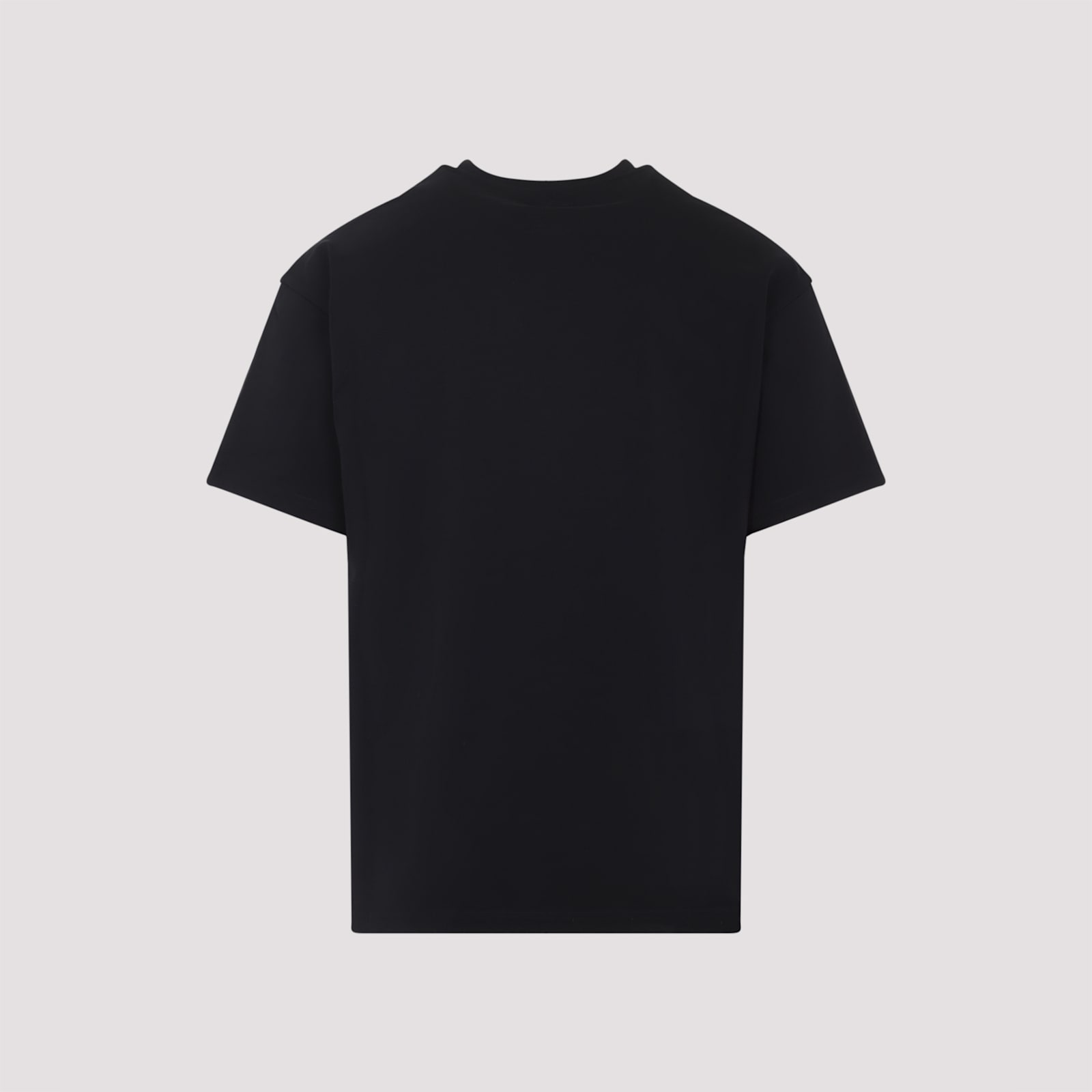 Givenchy Men Cotton T-shirt In Black