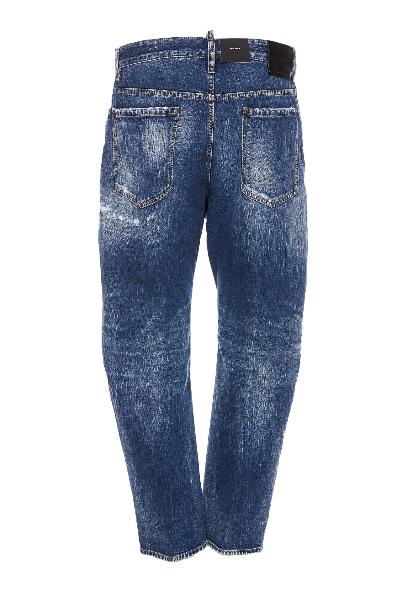 Shop Dsquared2 Bro Jean Jeans In Multicolour