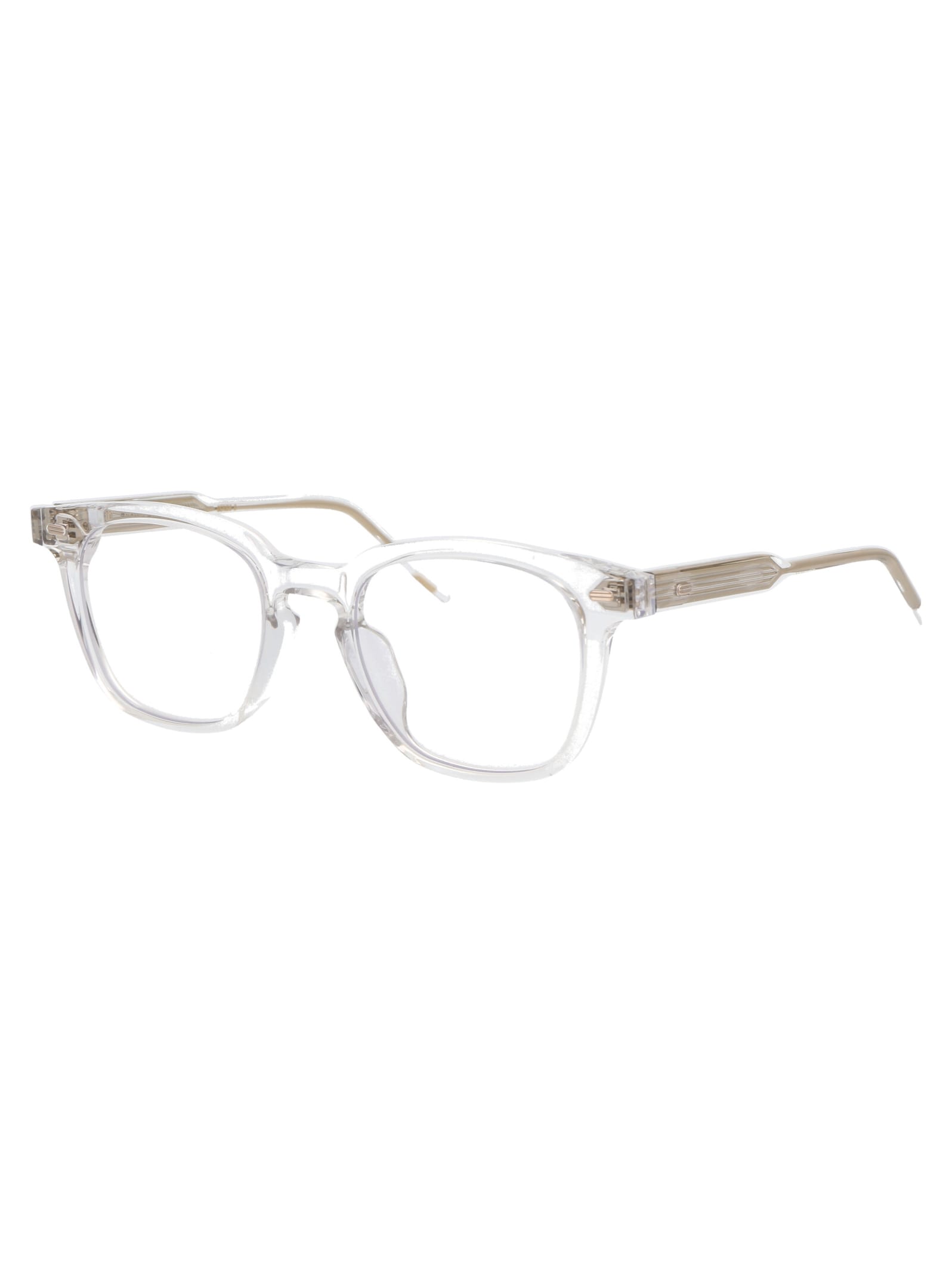 Shop Gentle Monster Kubo Glasses In C1 Crystal