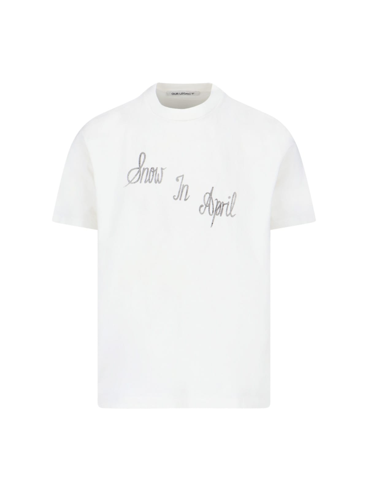 Shop Our Legacy Printed T-shirt In White