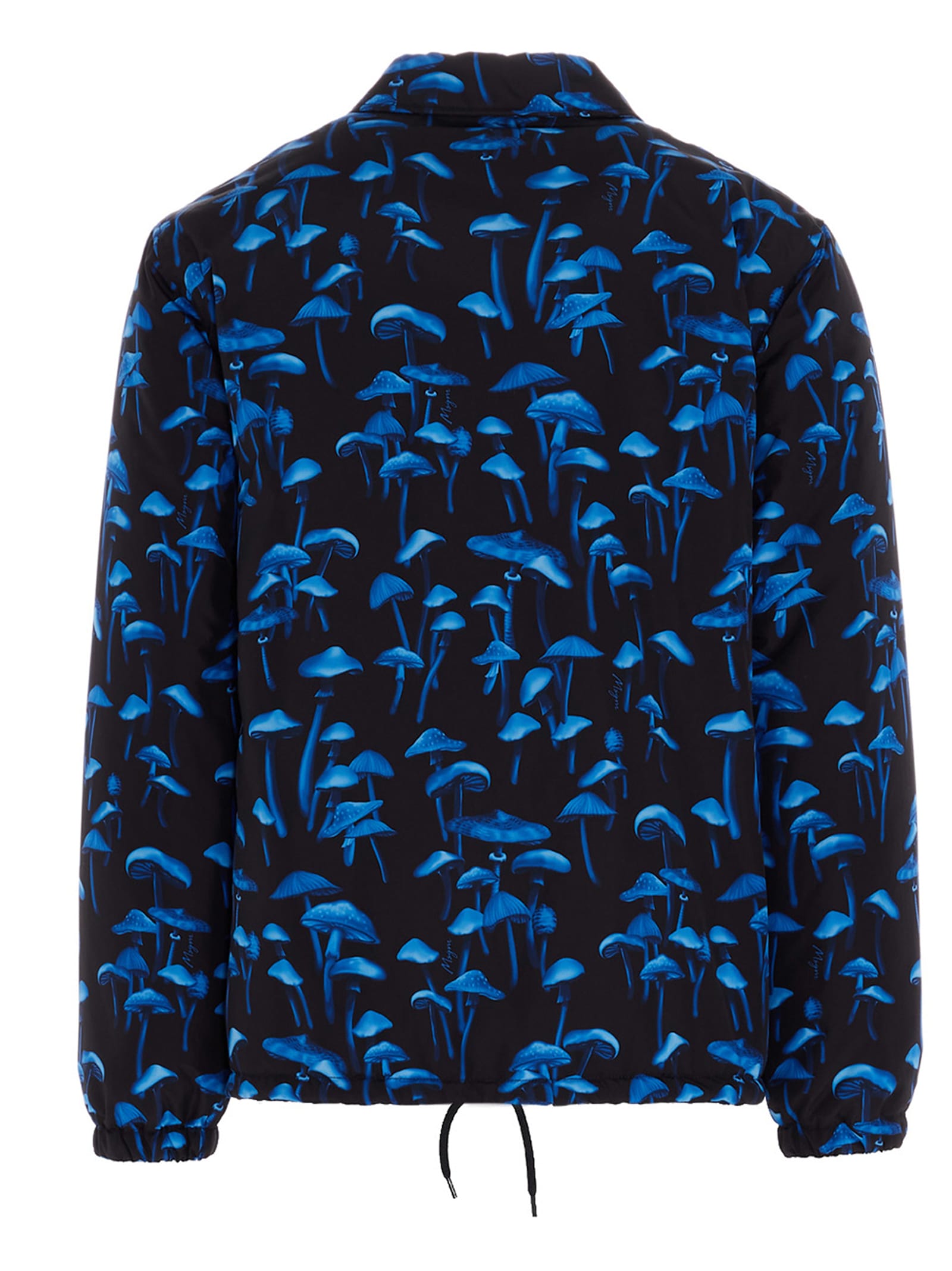 Msgm Men's 2940mh2220755385 Multicolor Outerwear Jacket In Blue 