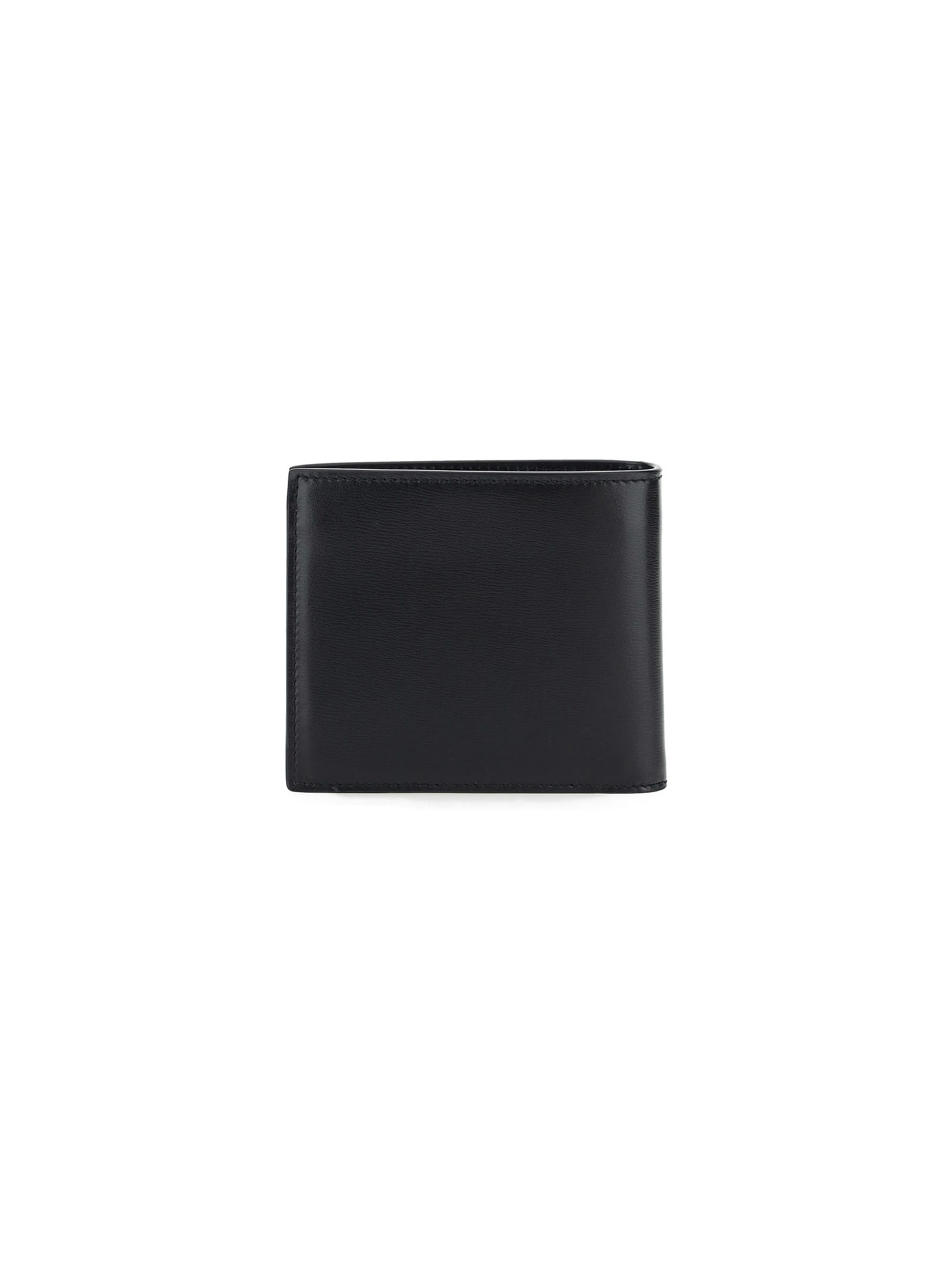 Shop Saint Laurent Wallet In Black