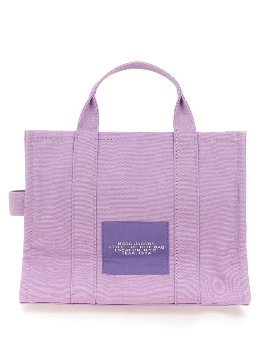 Shop Marc Jacobs The Tote Medium Bag In Lilac