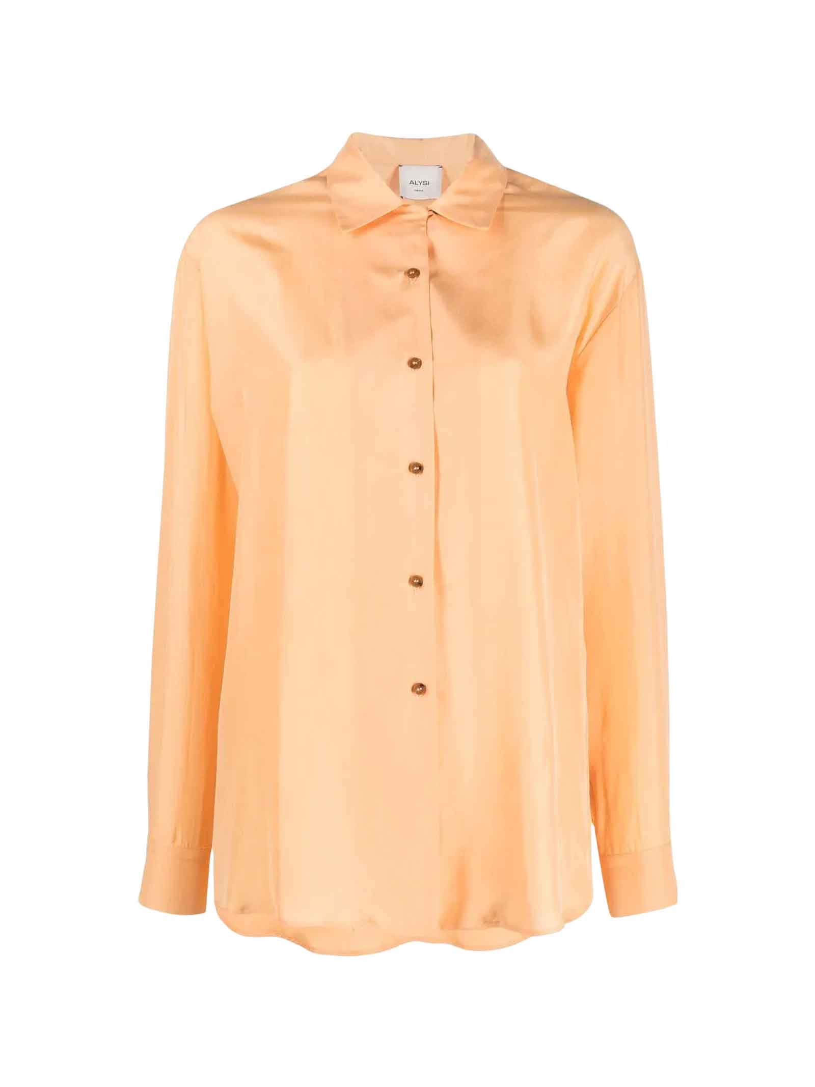 Shop Alysi Orange Shirt Women . In Arancio