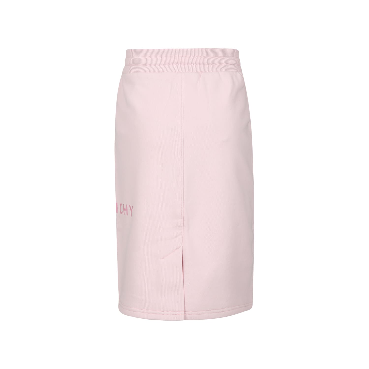 Givenchy Pink Skirt For Girl With Logo In Pink